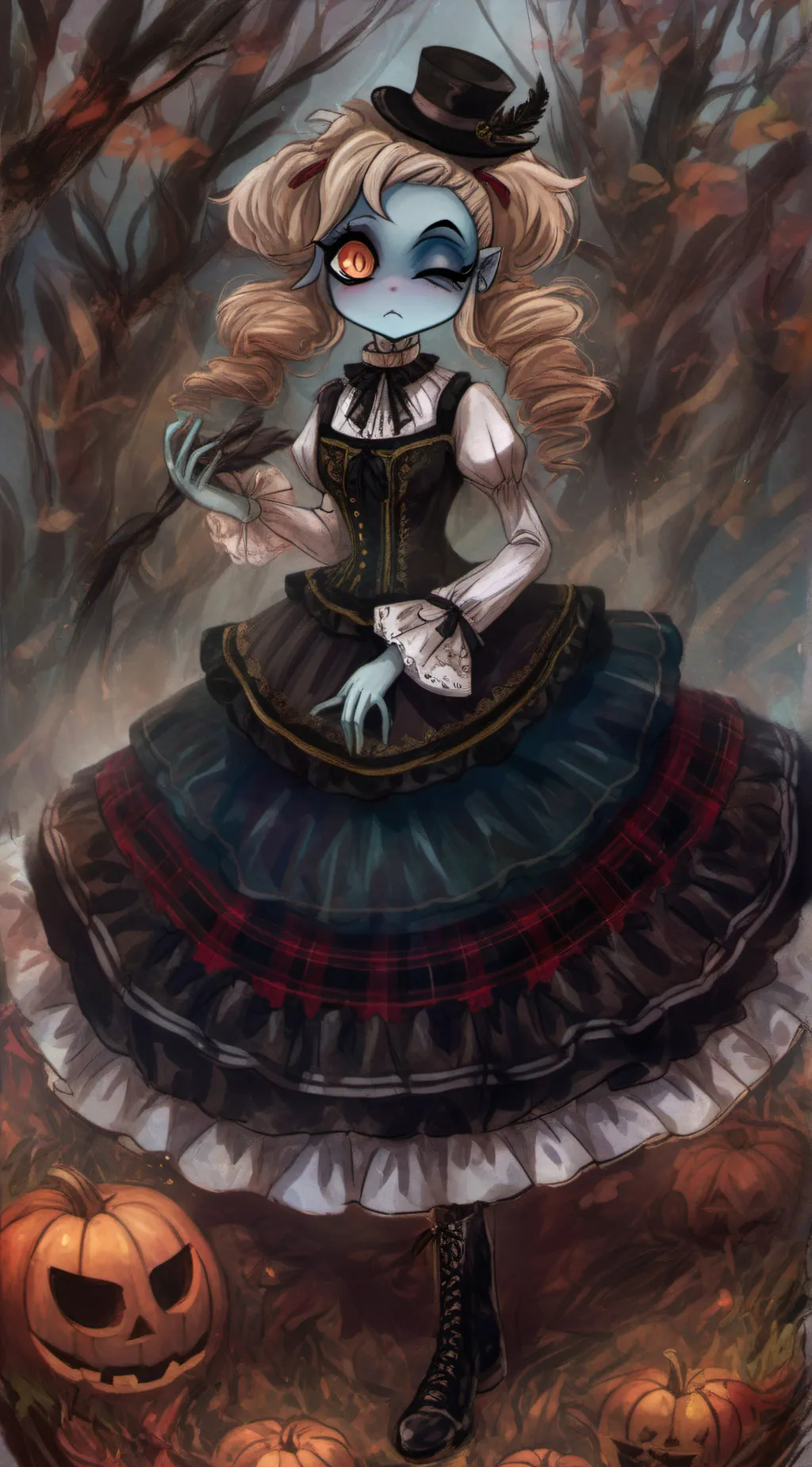 ai character: dolly  background