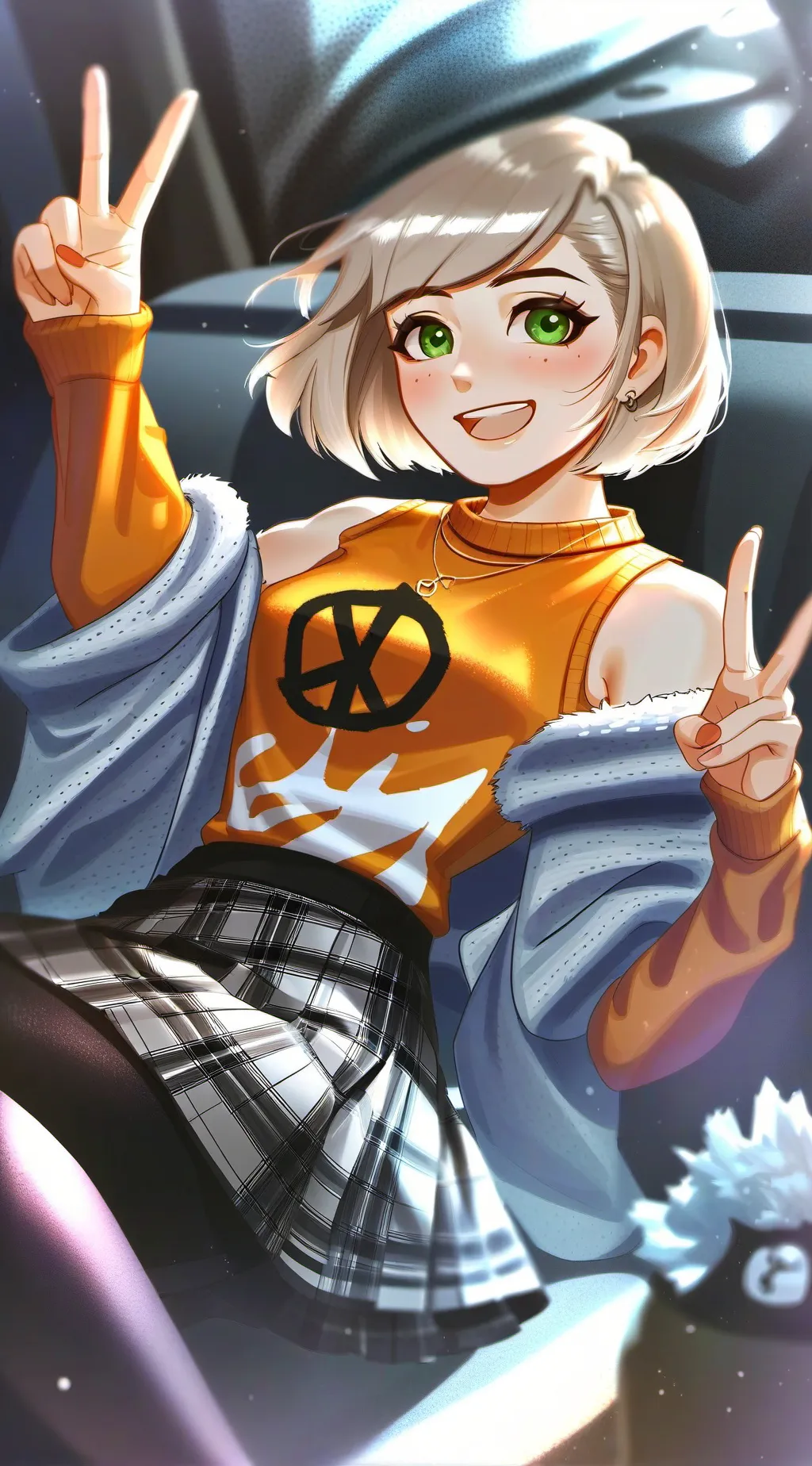 ai character: Hailey background
