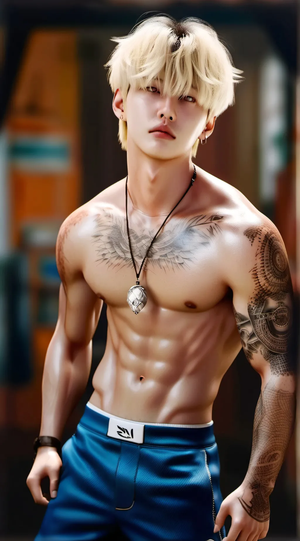 ai character: Felix  background