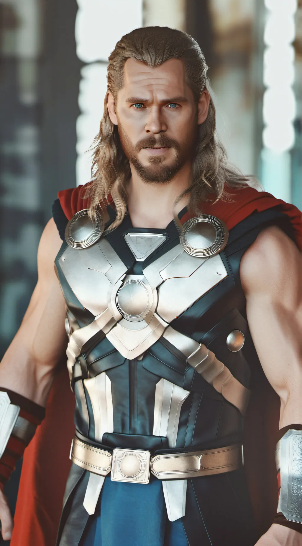 ai character: avengers x pjo background