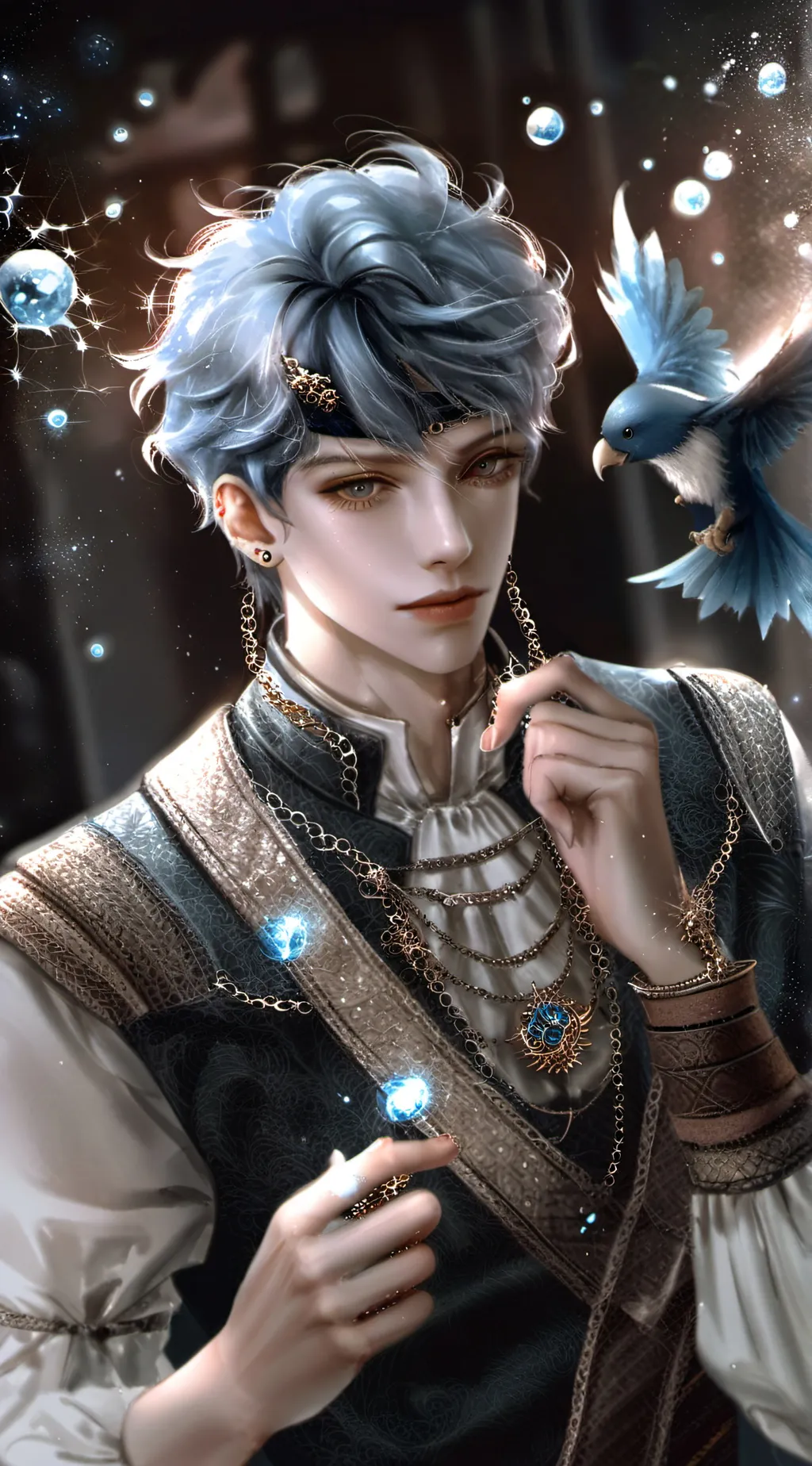 ai character: kevin  background