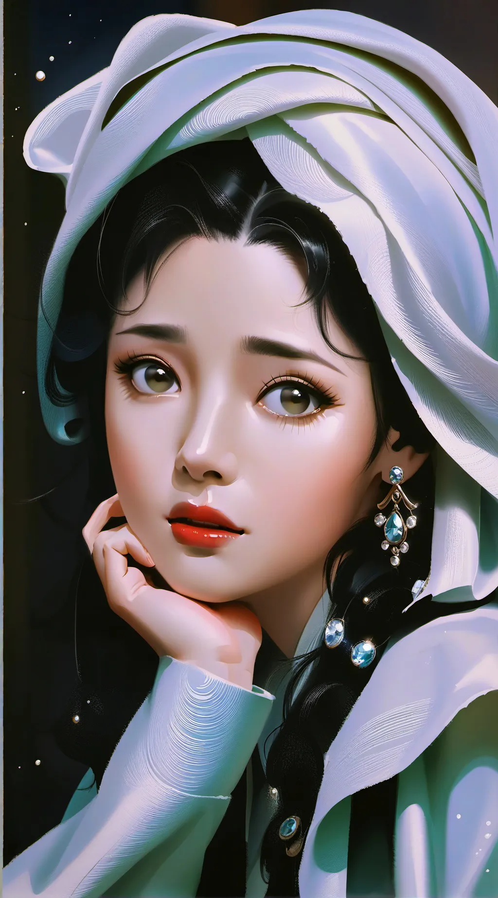 ai character: izzy background