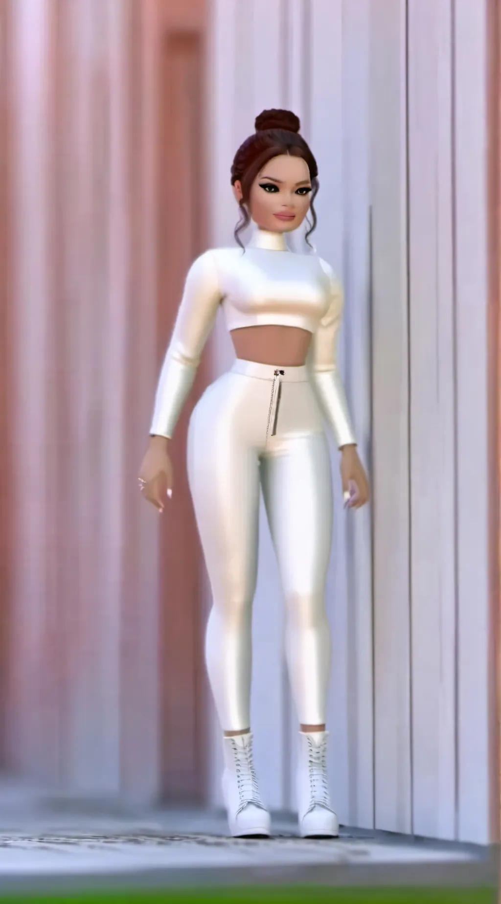 ai character: Lana from DTI background