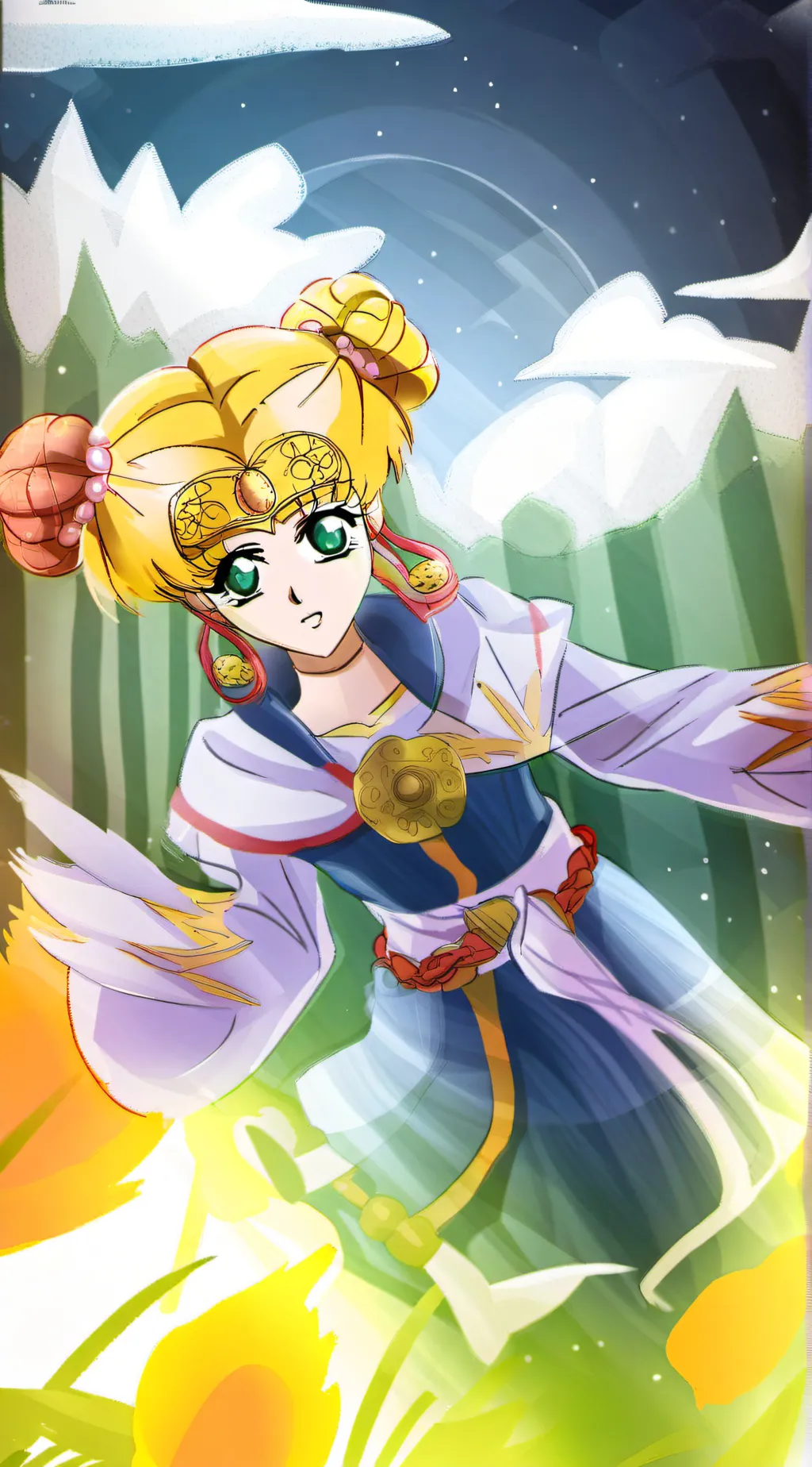 ai character: usagi background