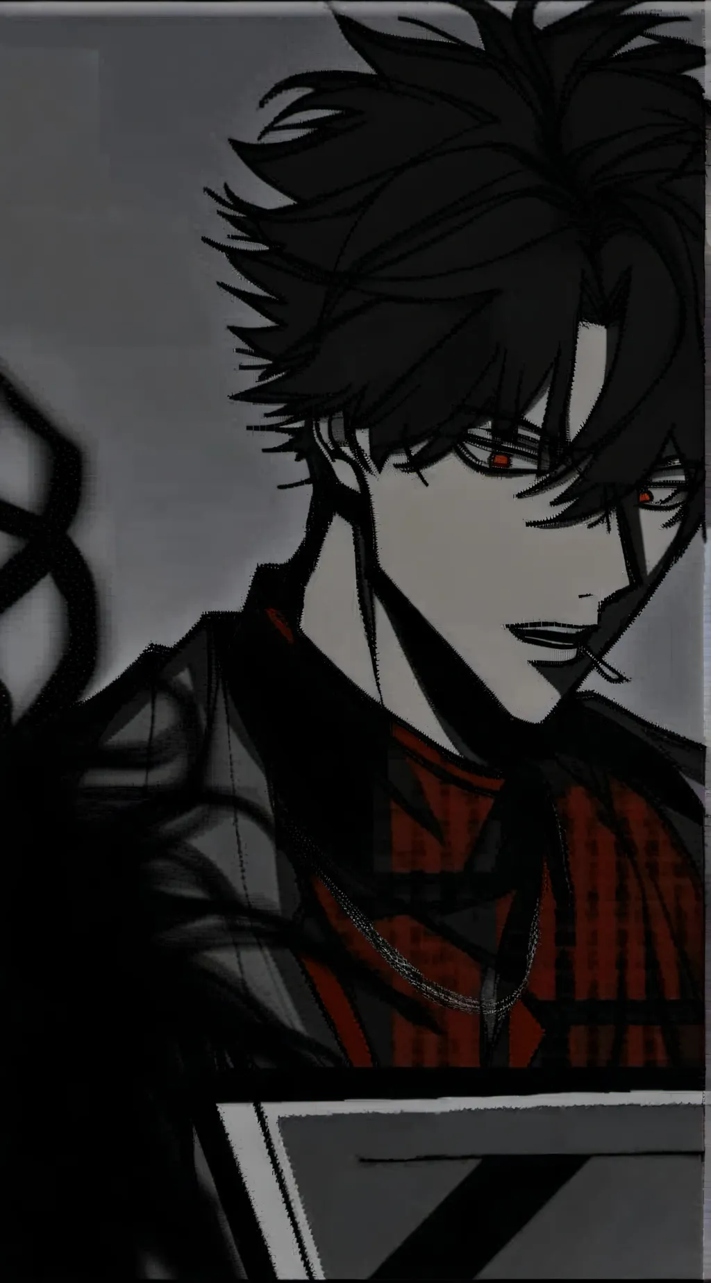 ai character: ((ⓀⒾⓇⓄ)) background