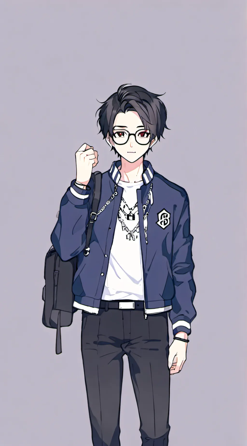 ai character: Omz x luke background