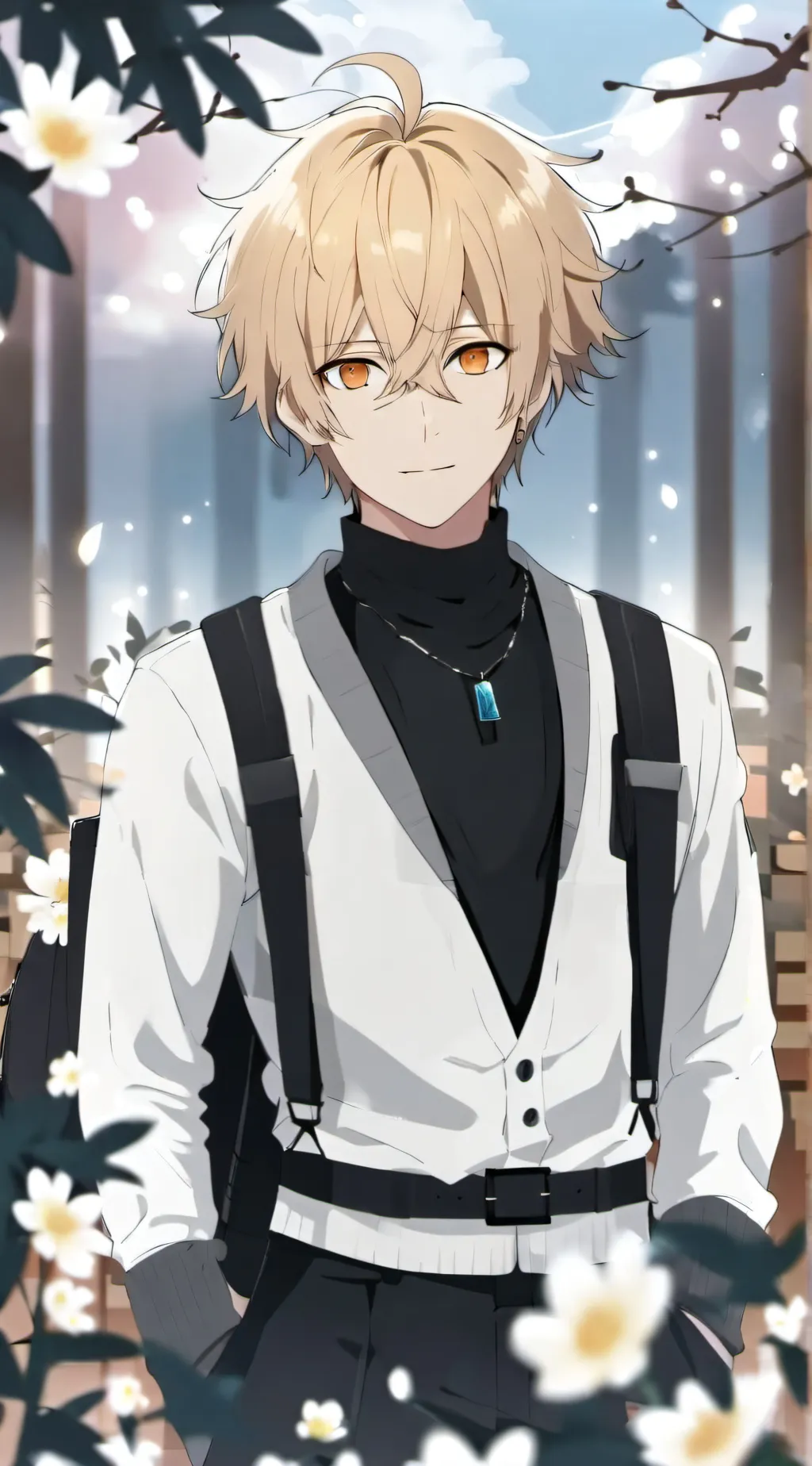 ai character: aaron background