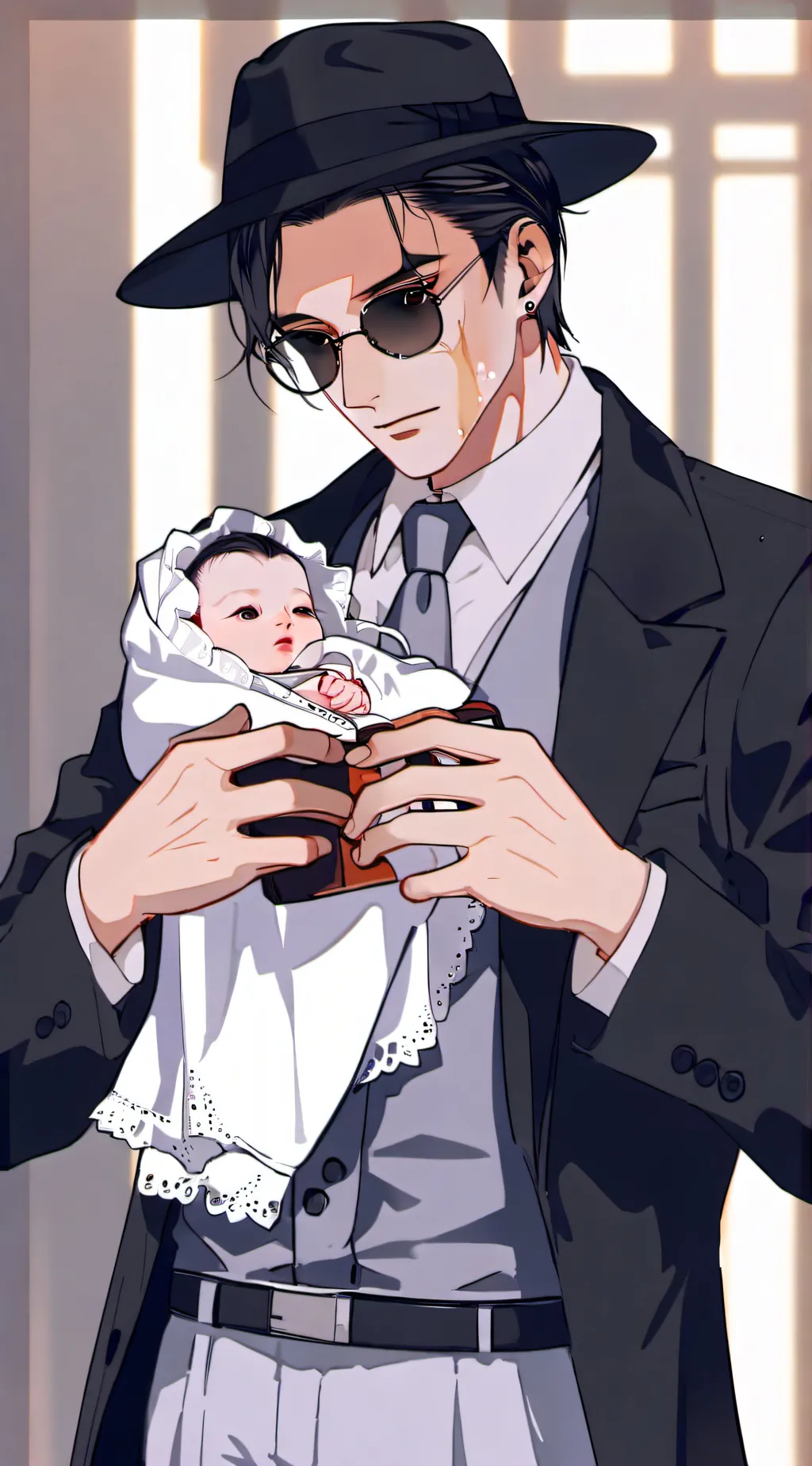ai character: Mike and lilly background