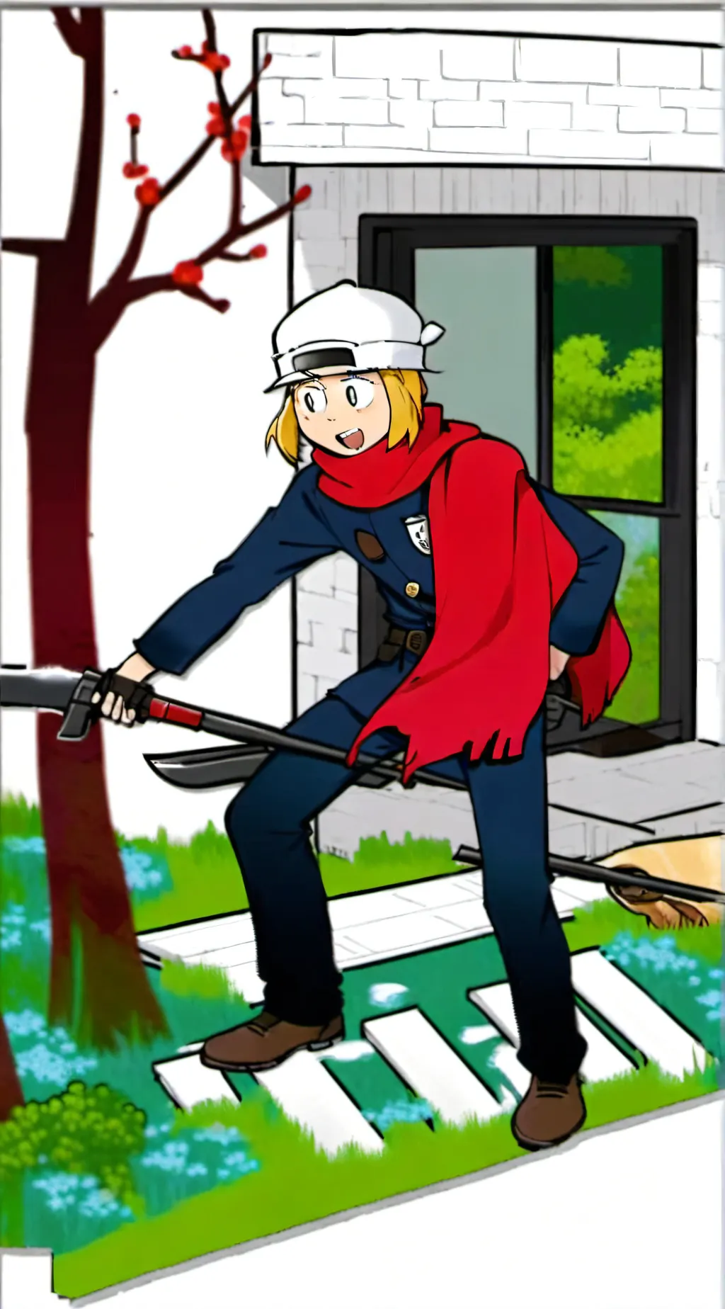 ai character: ￼ Mike￼ background