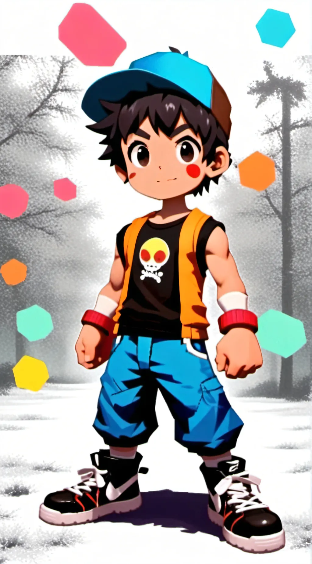 ai character: bf background