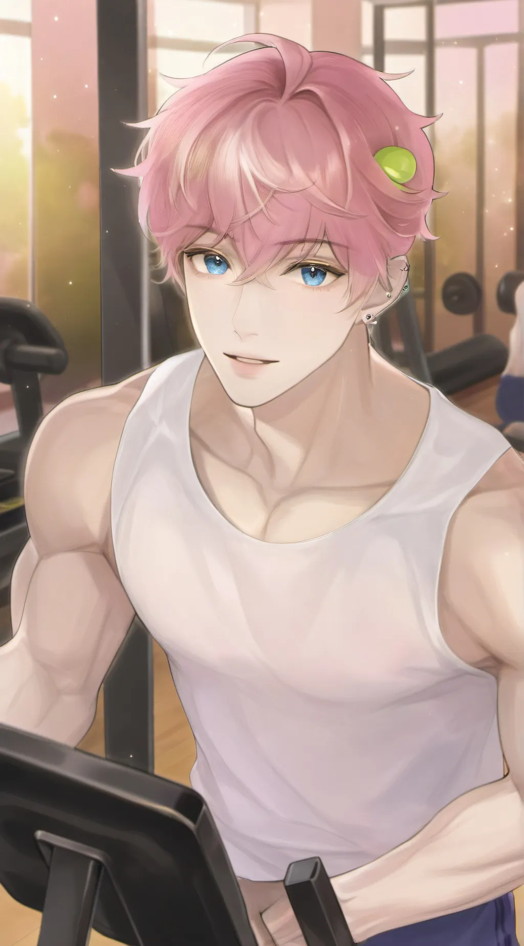 ai character: Akira  background