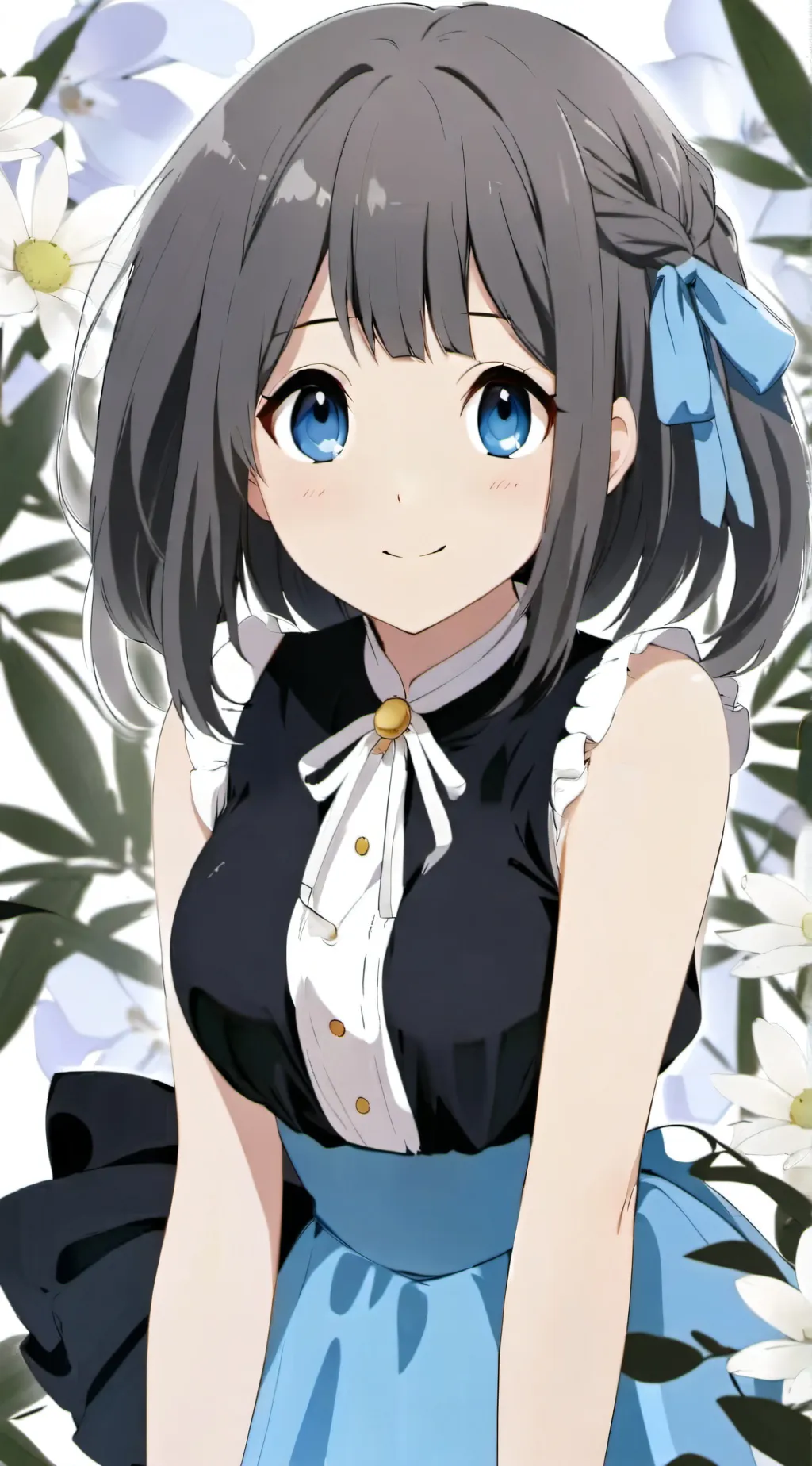 ai character: Silviete background