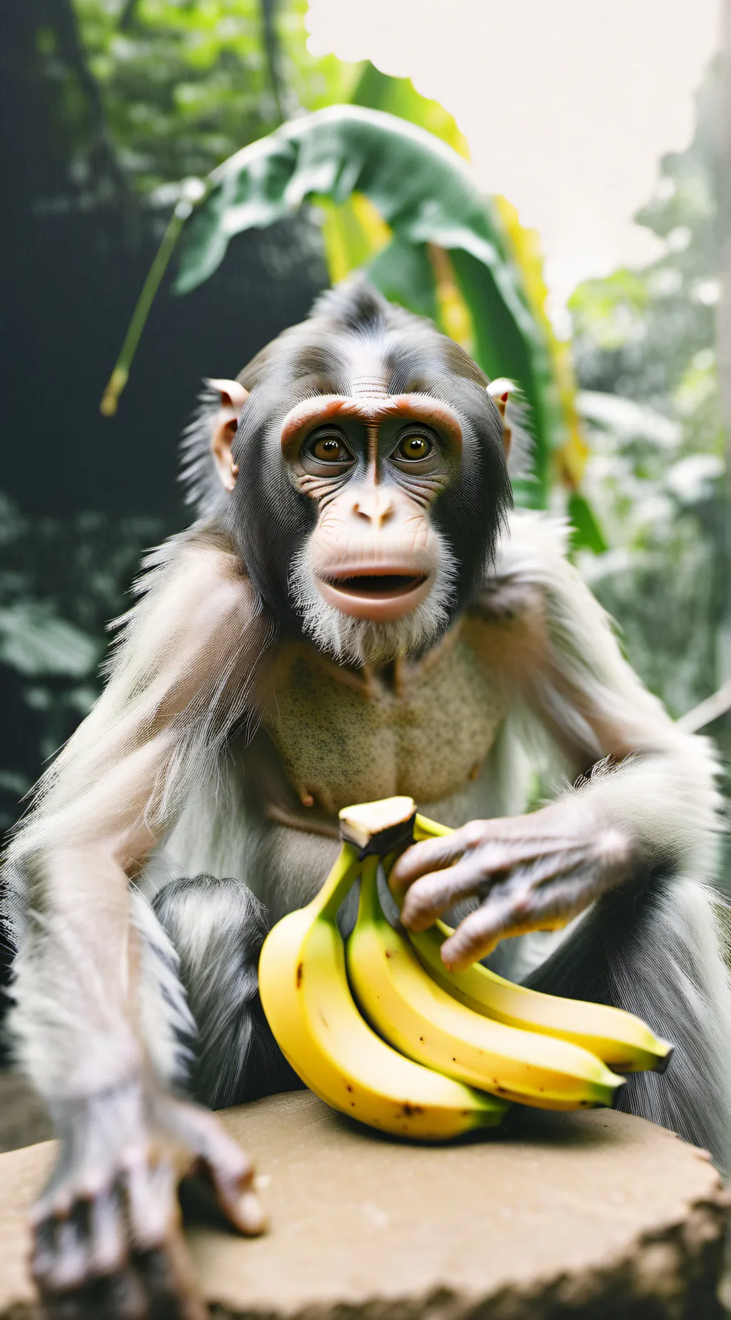 ai character: monke background
