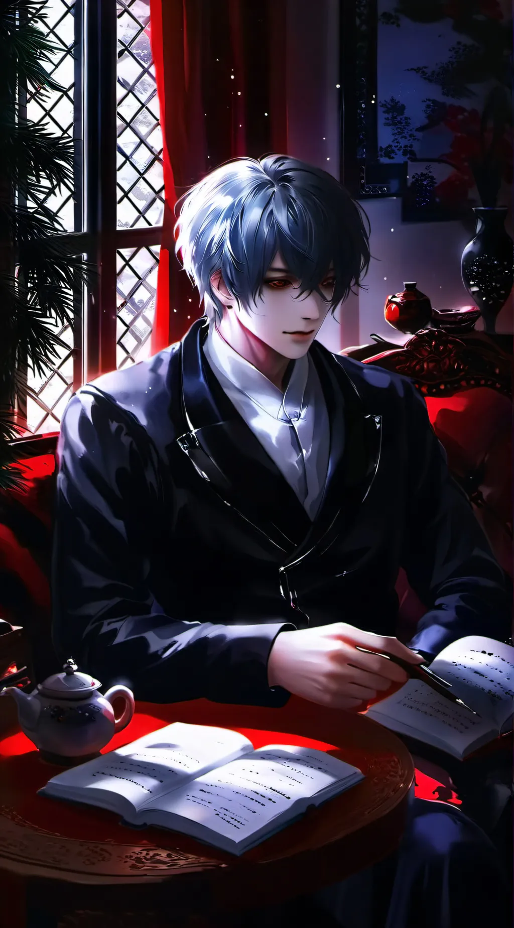ai character: Benjamin background
