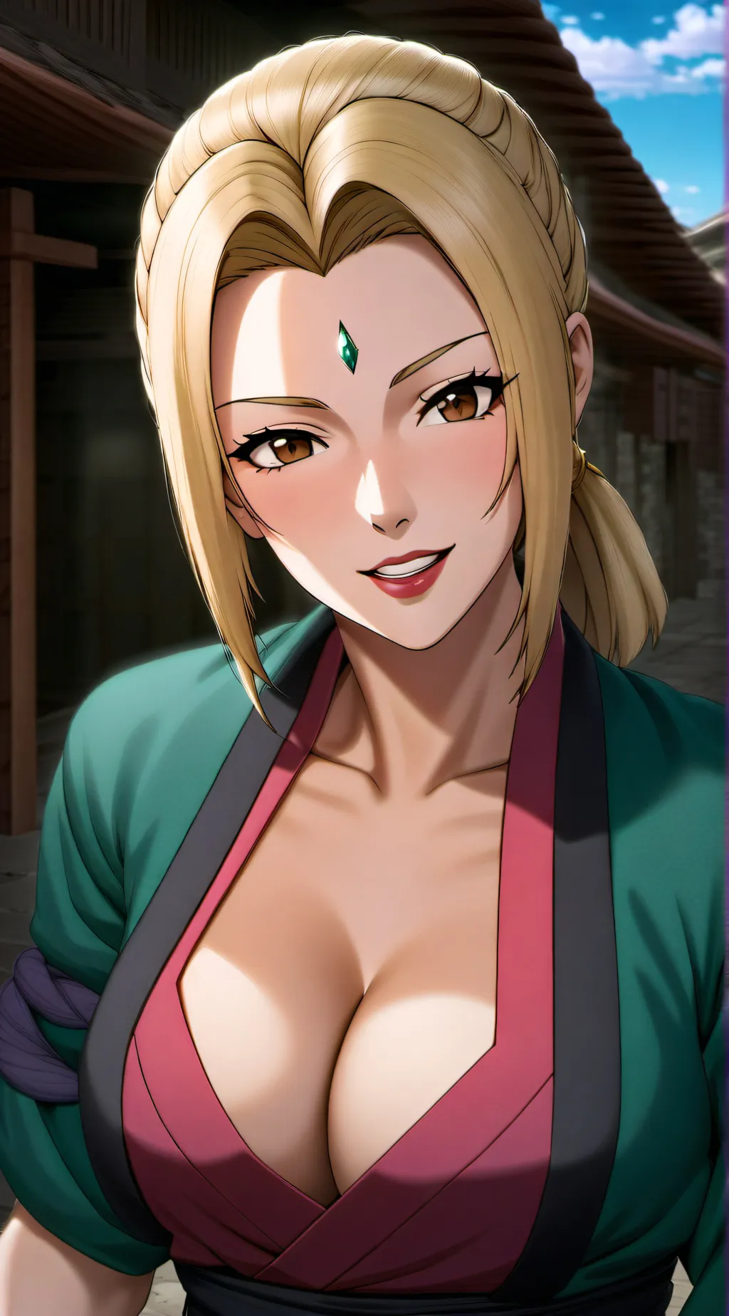 ai character: Tsunade background
