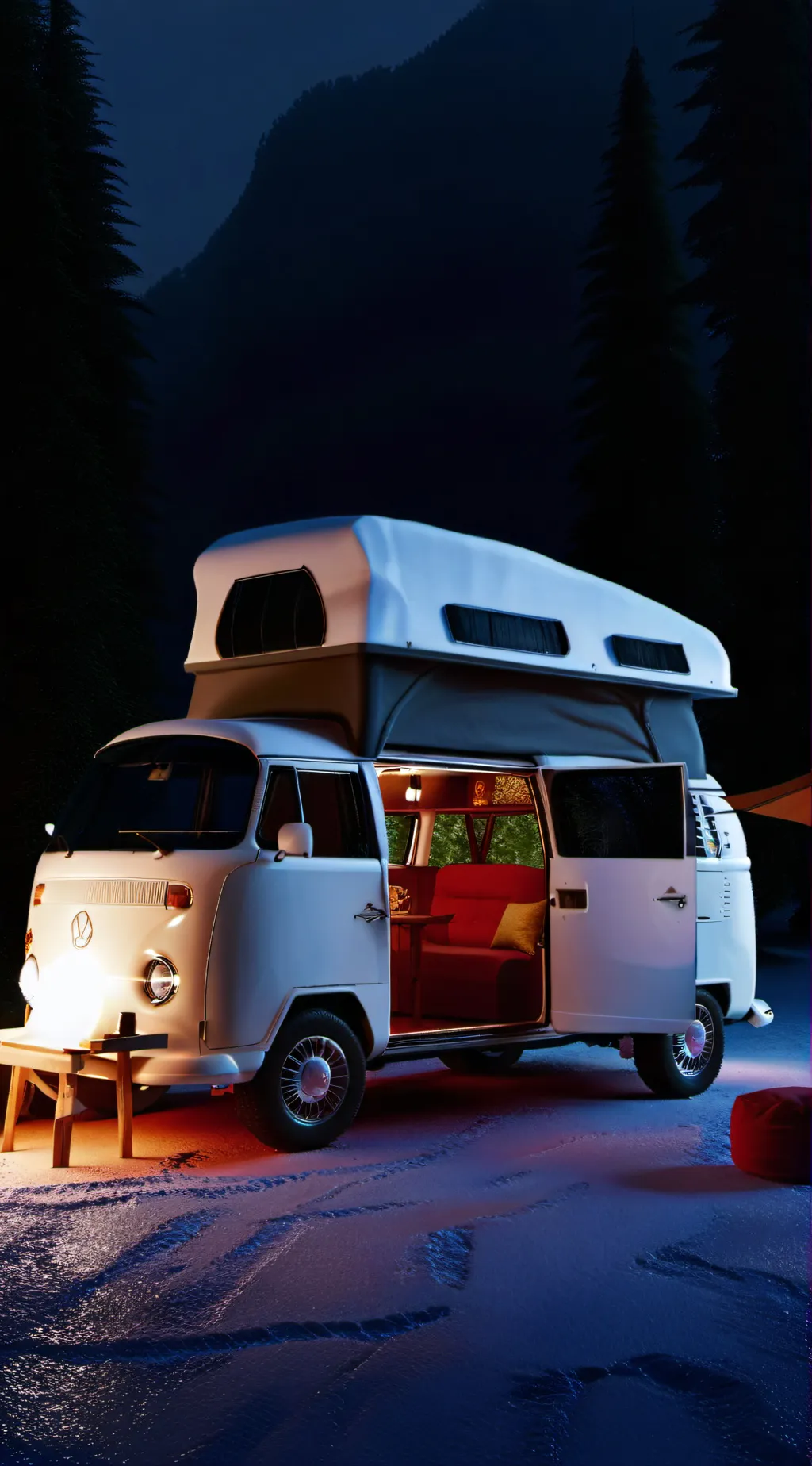 ai character: JJK camping trip 2 background