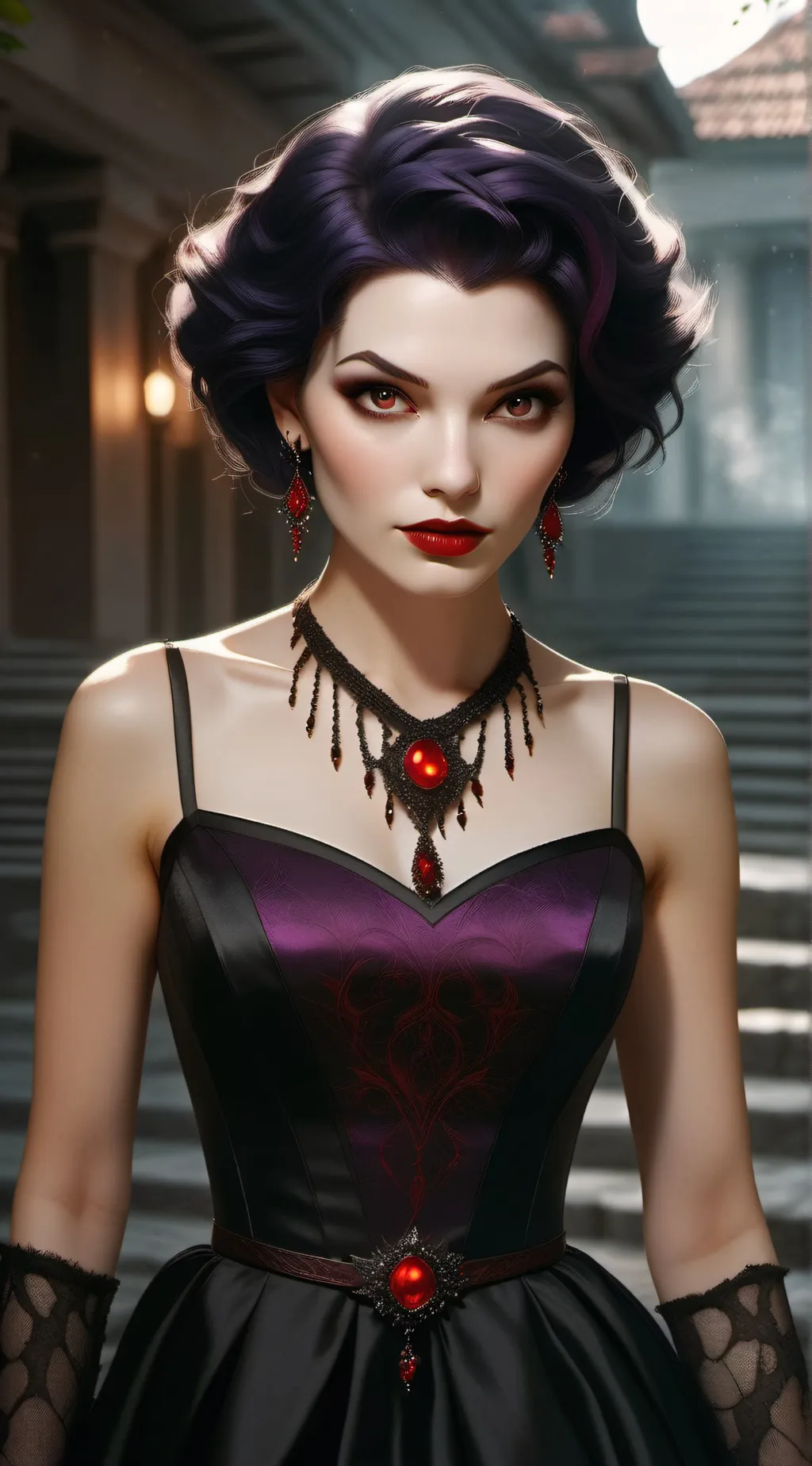 ai character: Selena Ignis background