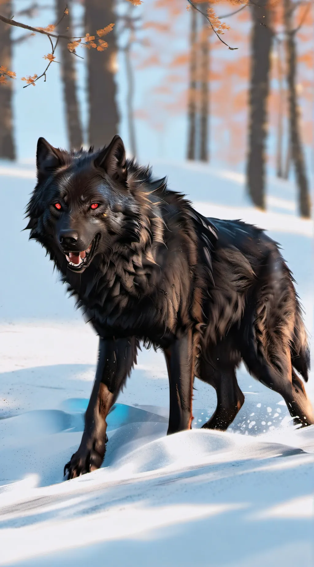 ai character: Moonlight  background