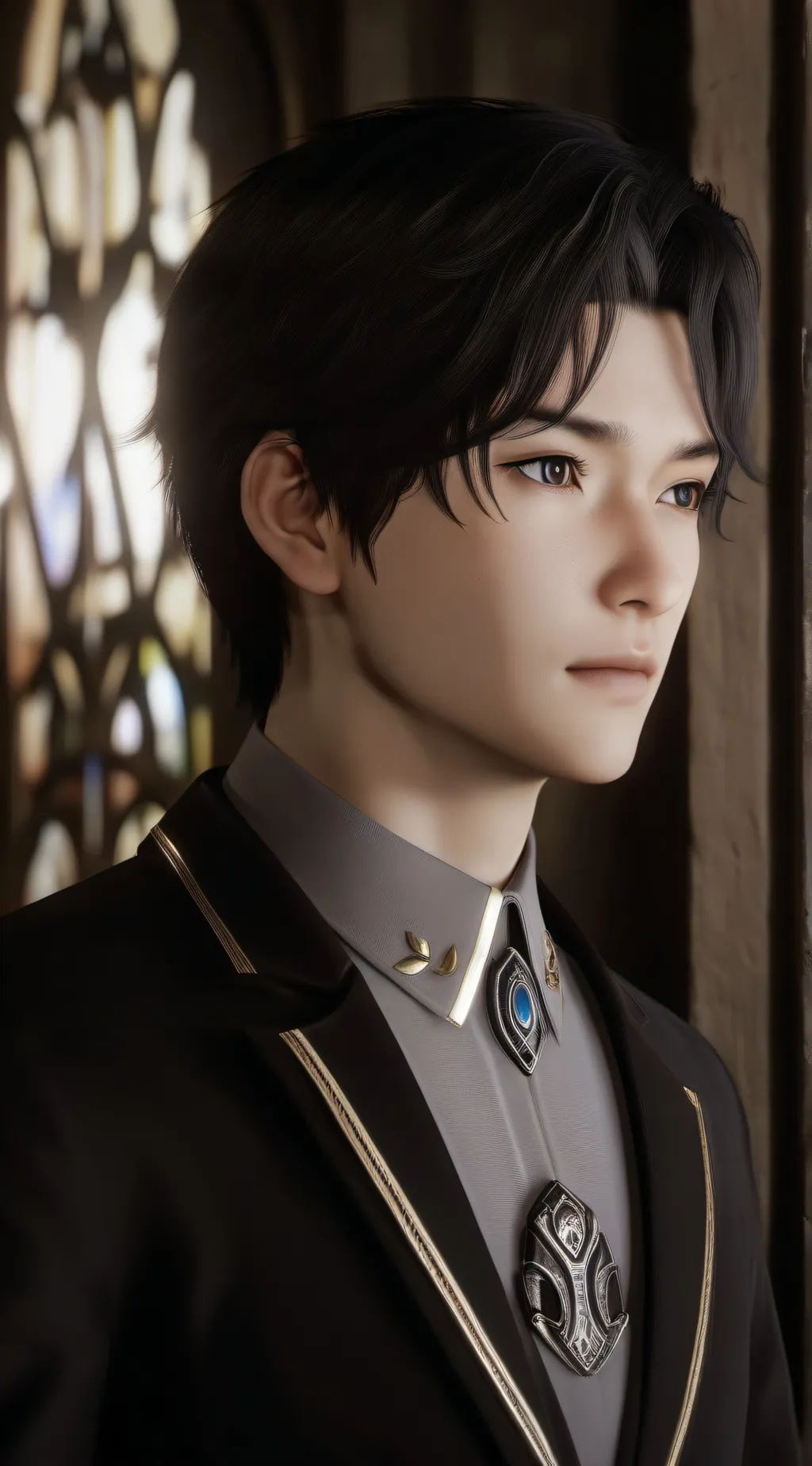 ai character: Genya  background