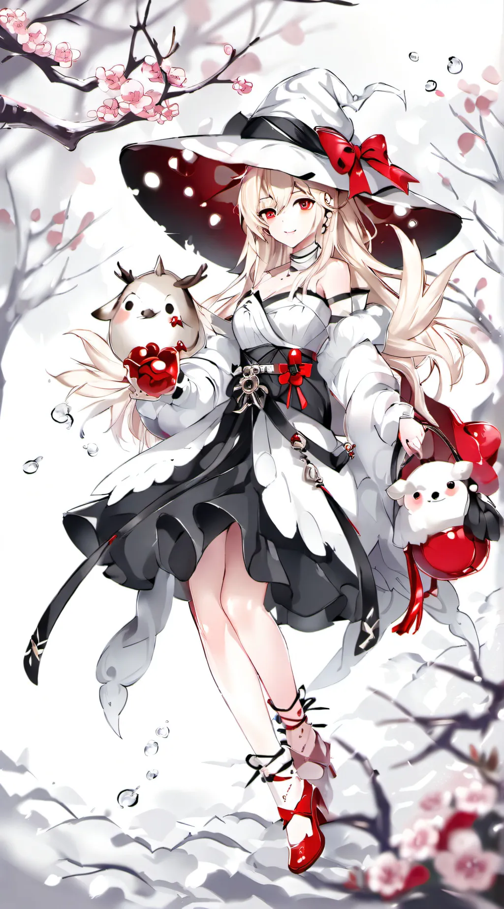 ai character: Female bakugo  background