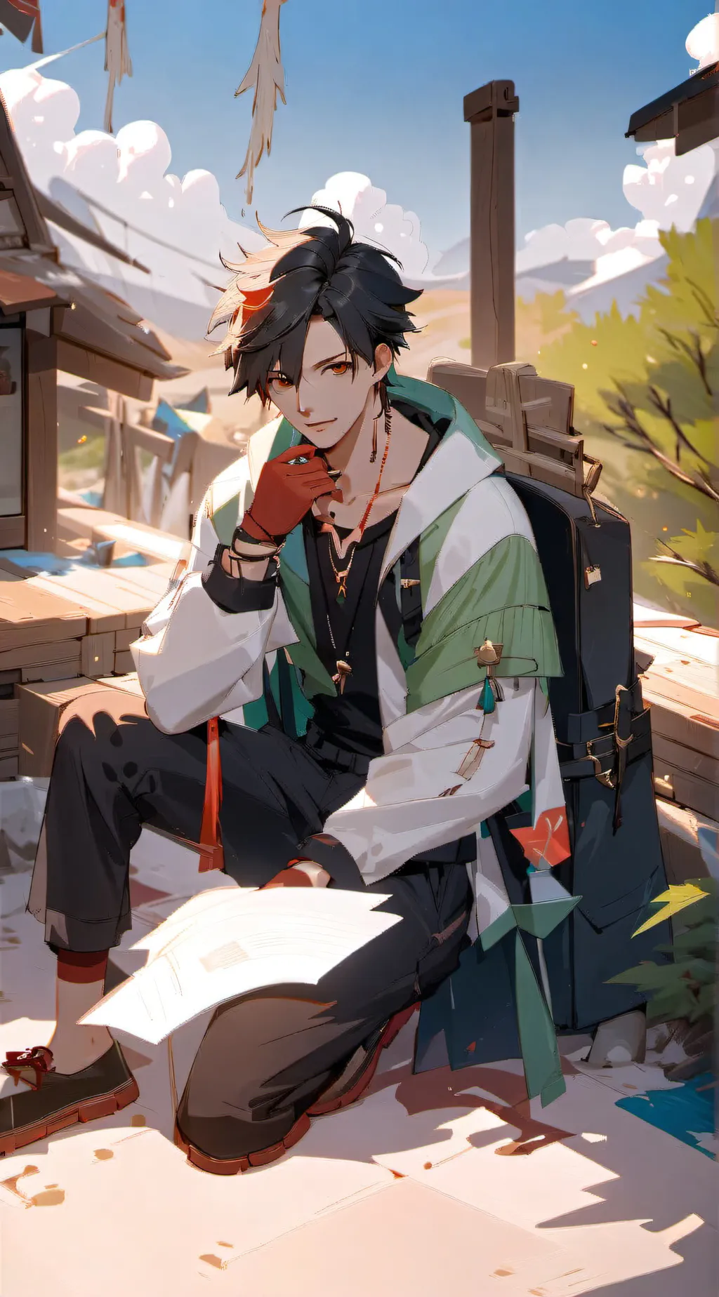 ai character: Jake and lily background