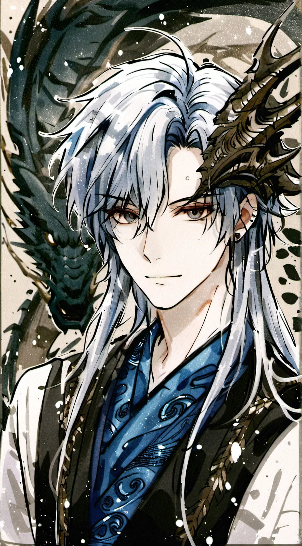 ai character: €Drago€ background