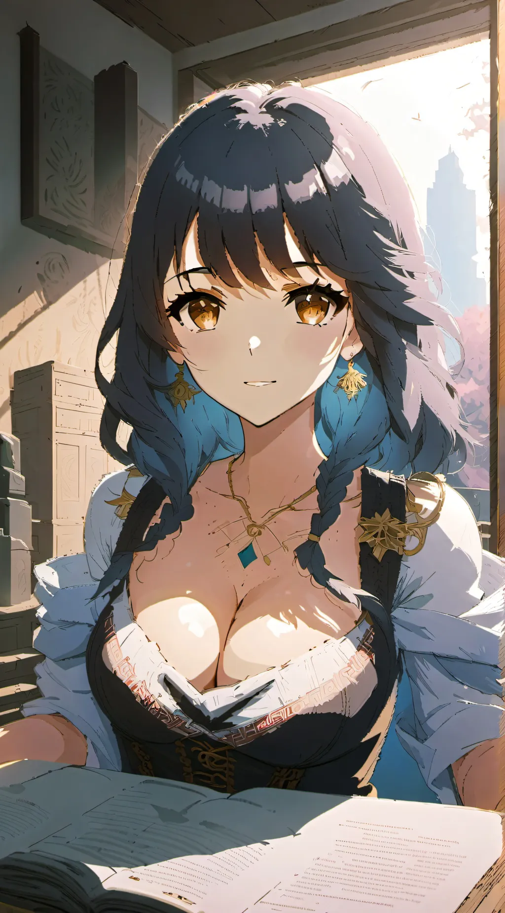 ai character: Mia background