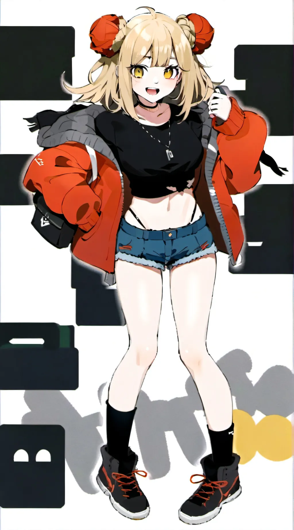 ai character: Himiko toga background