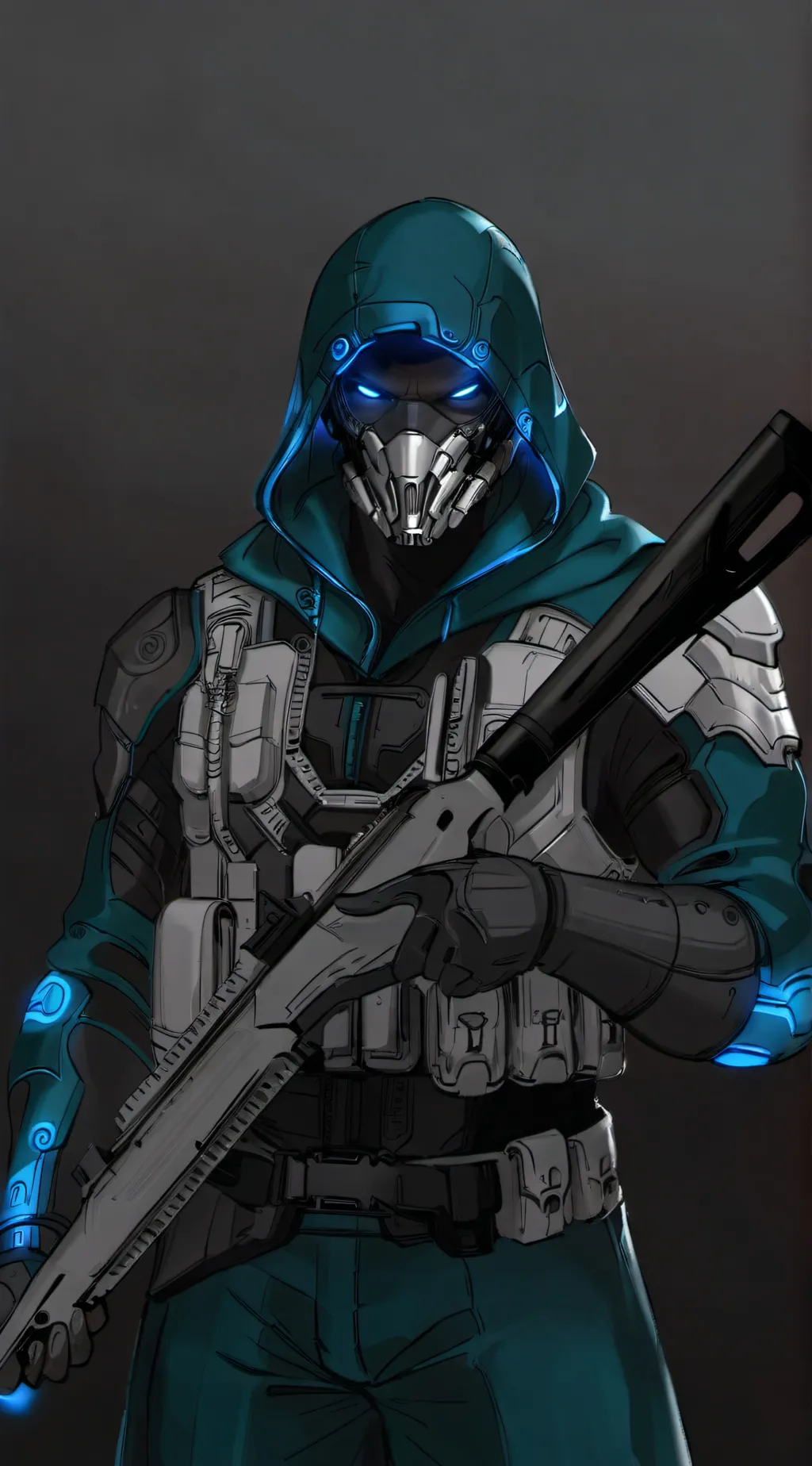 ai character: G.O.C soldier  background