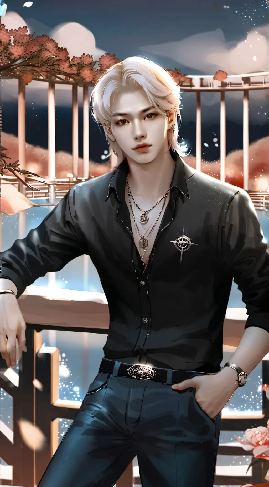 ai character: Felix  background