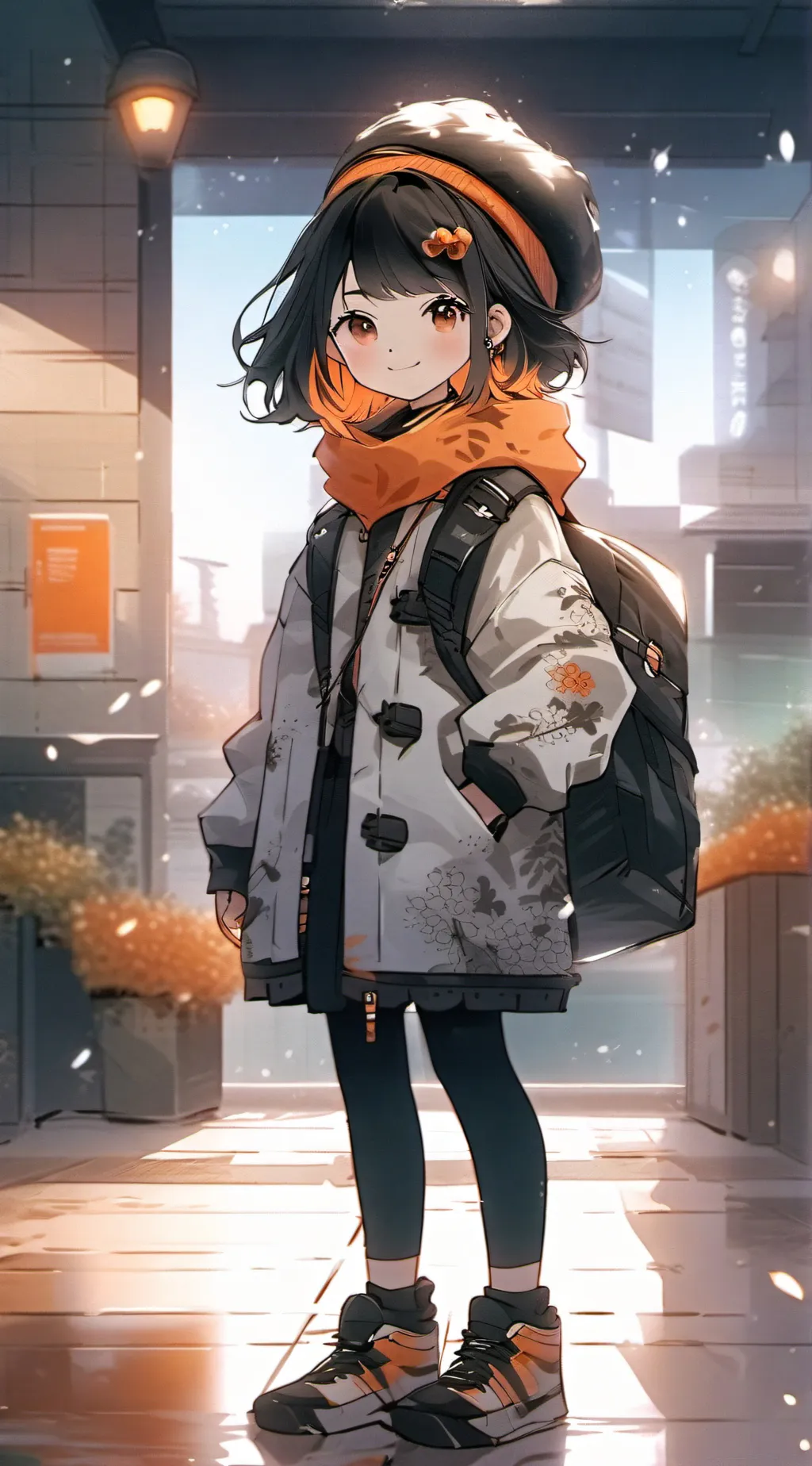 ai character: demon slayer background
