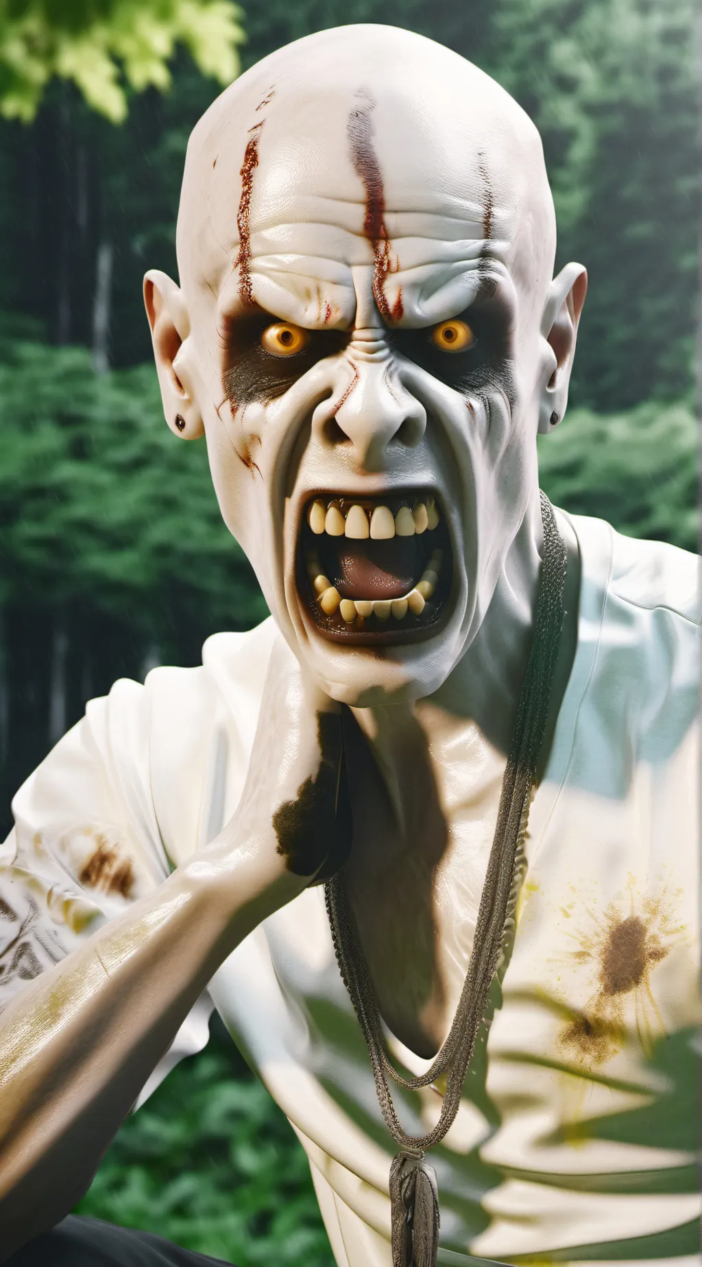 ai character: Ghost￼ background
