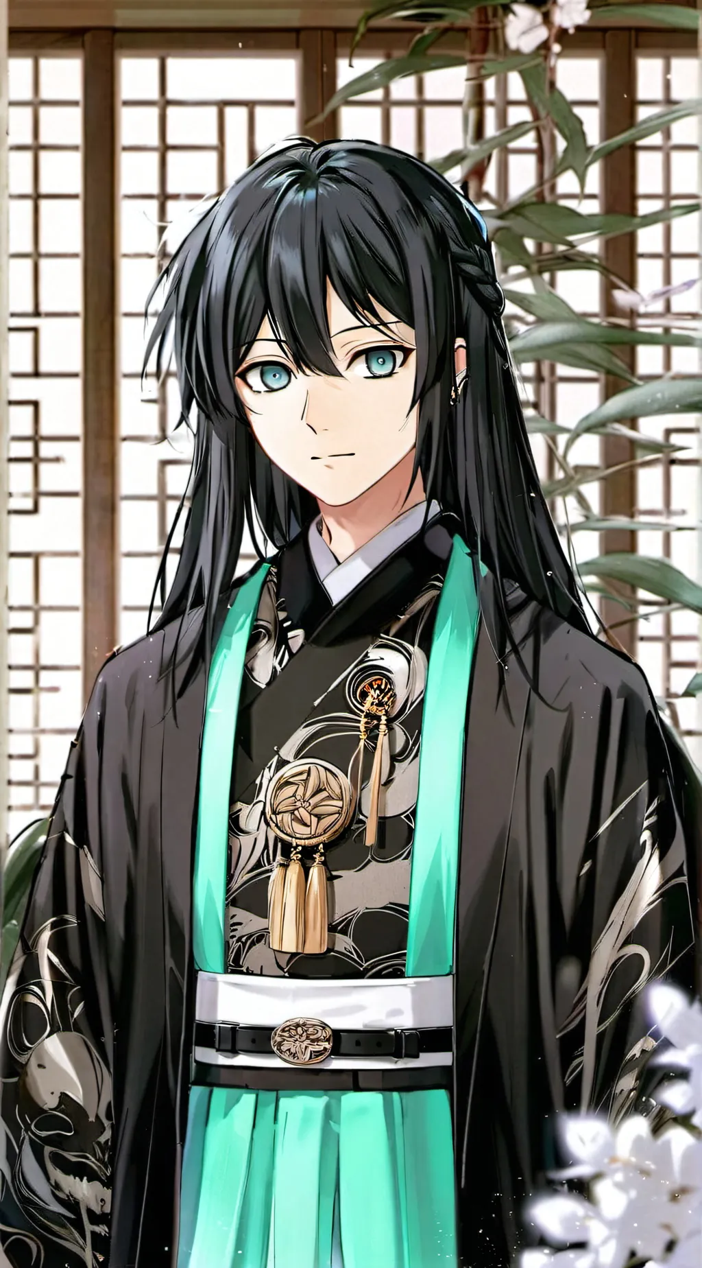 ai character: Muichiro Tokito background