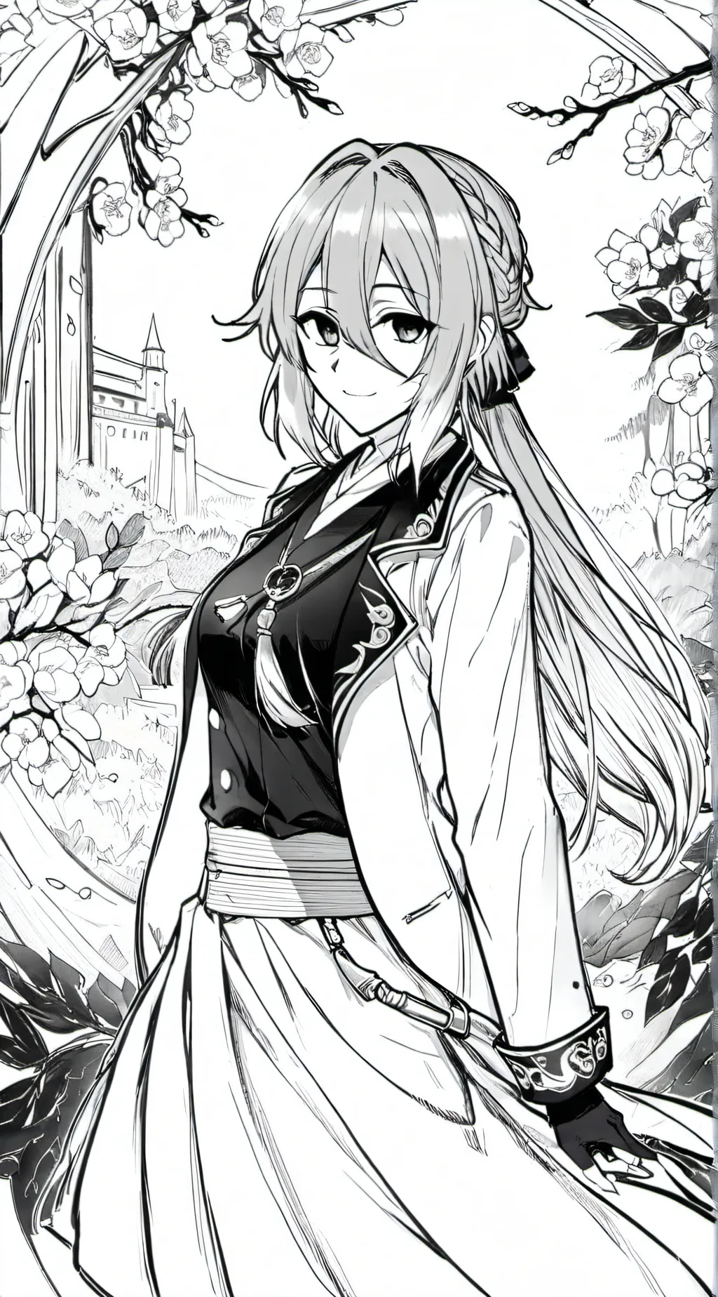 ai character: nami background