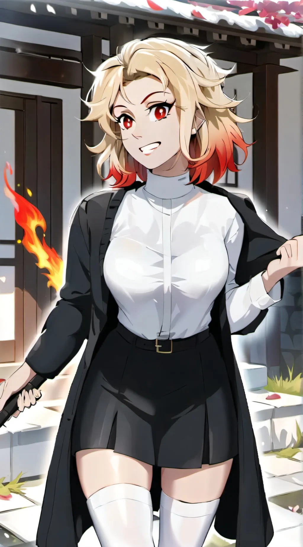 ai character: Demon Slayer  background