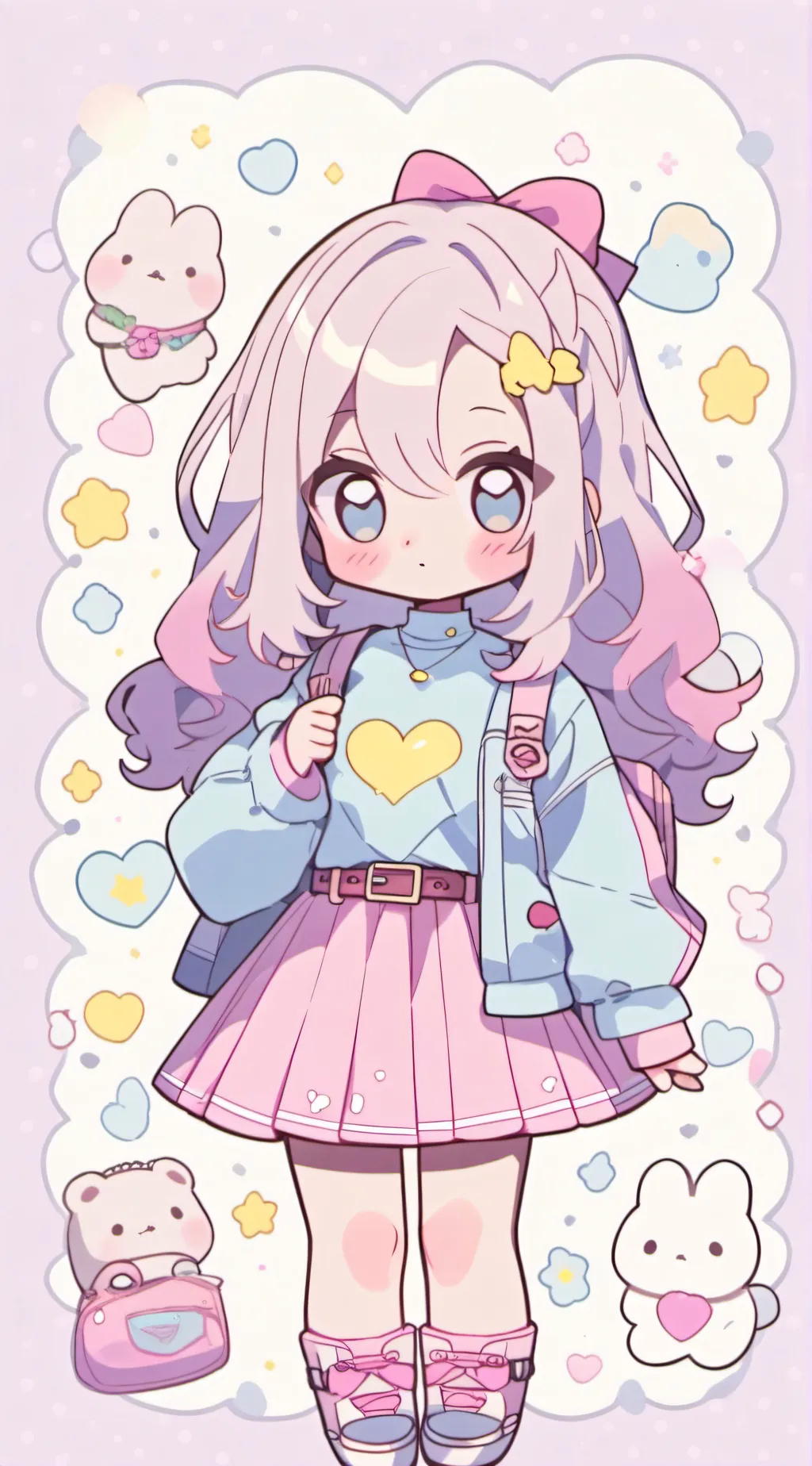 ai character: ❤️my little pony❤️ background