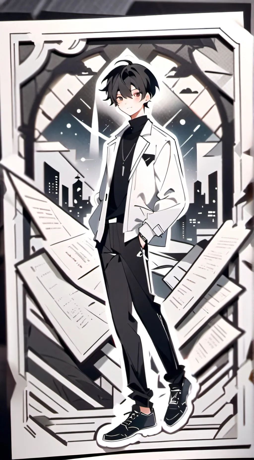 ai character: Liam background