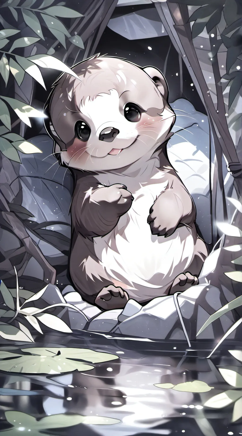 ai character: Otter background
