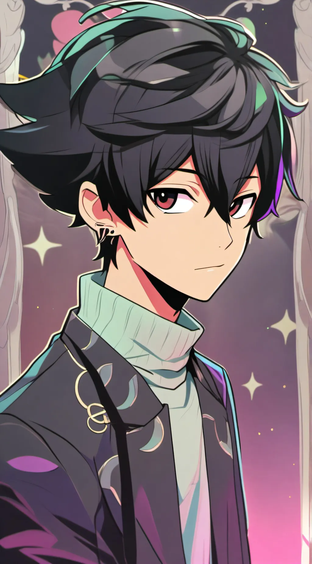 ai character: ☆Levi☆ background