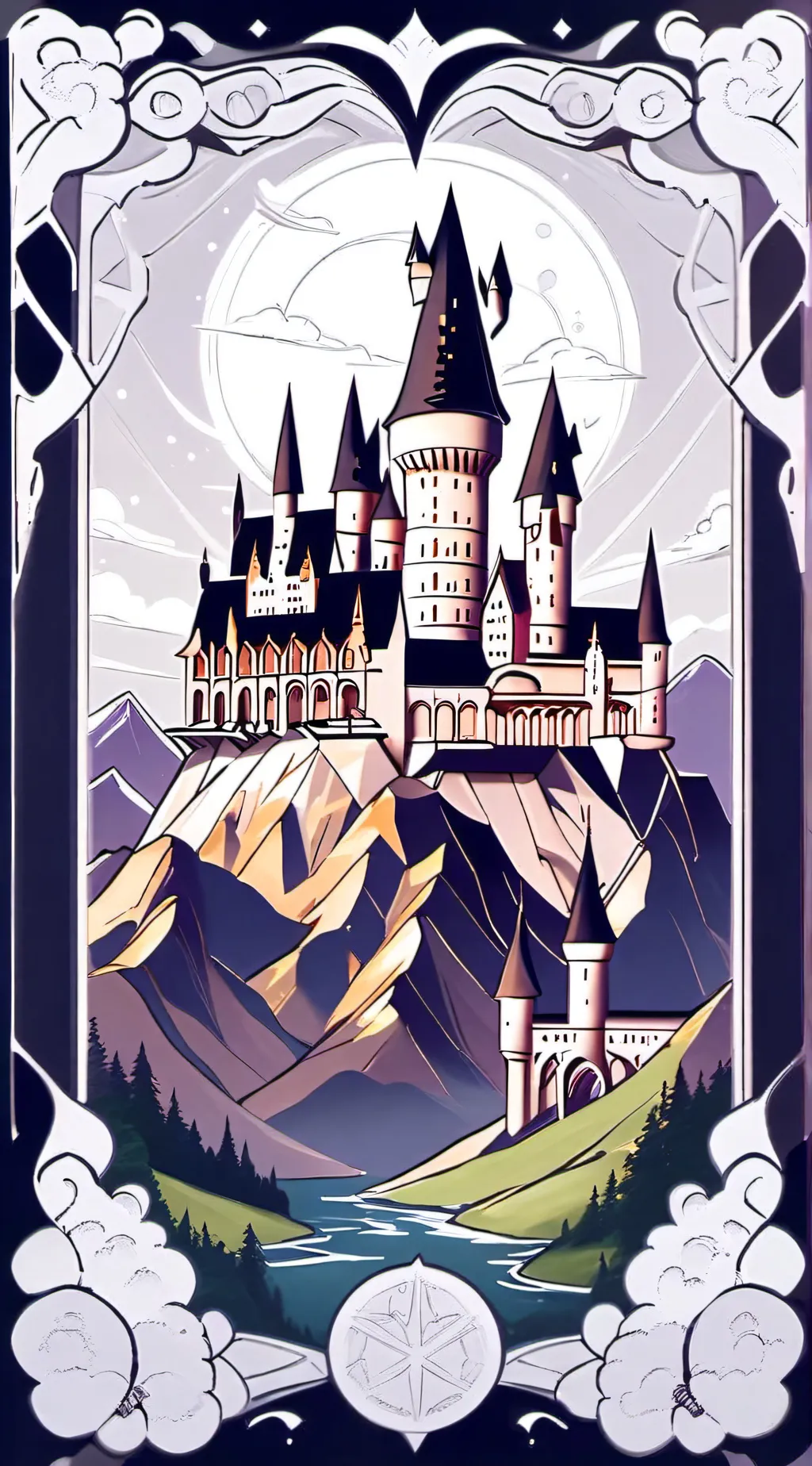 ai character: Hogwarts dating background