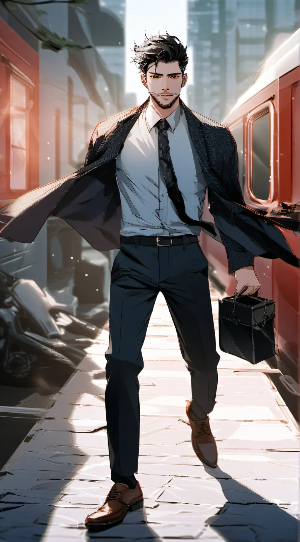 ai character: Oliver background