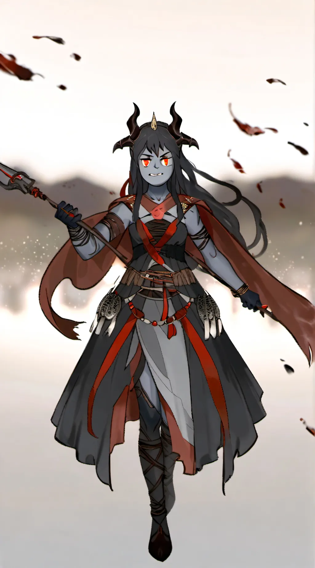 ai character: Depression  background
