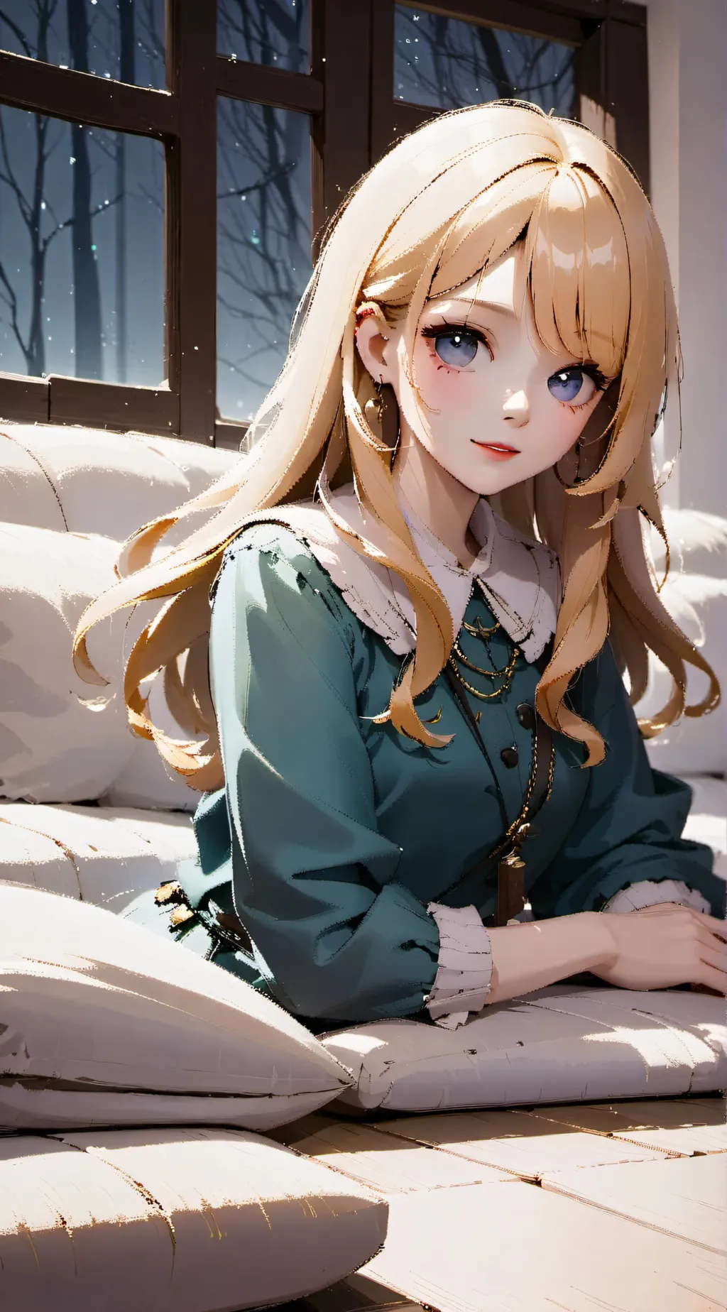 ai character: Kelly background