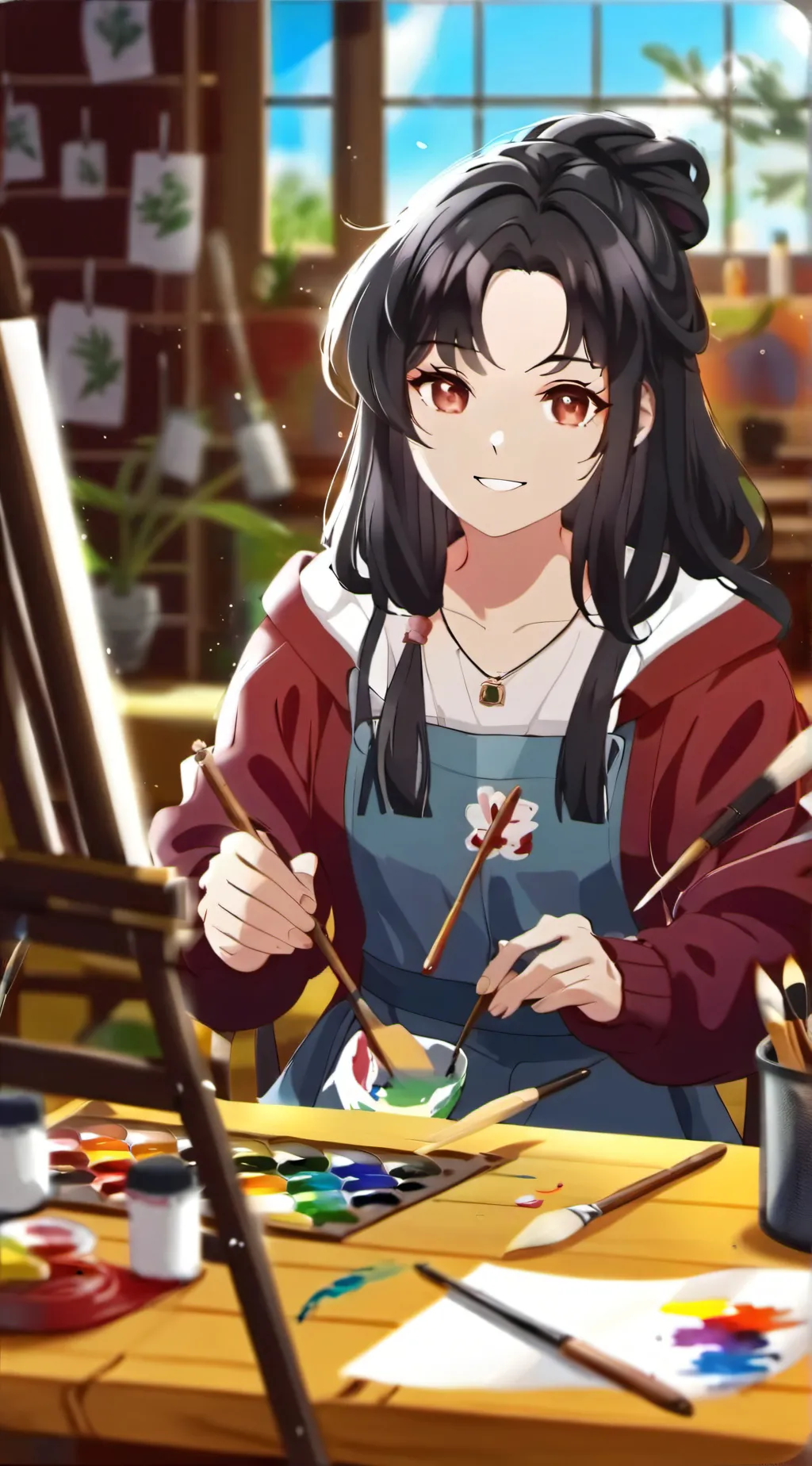 ai character: Sophie background