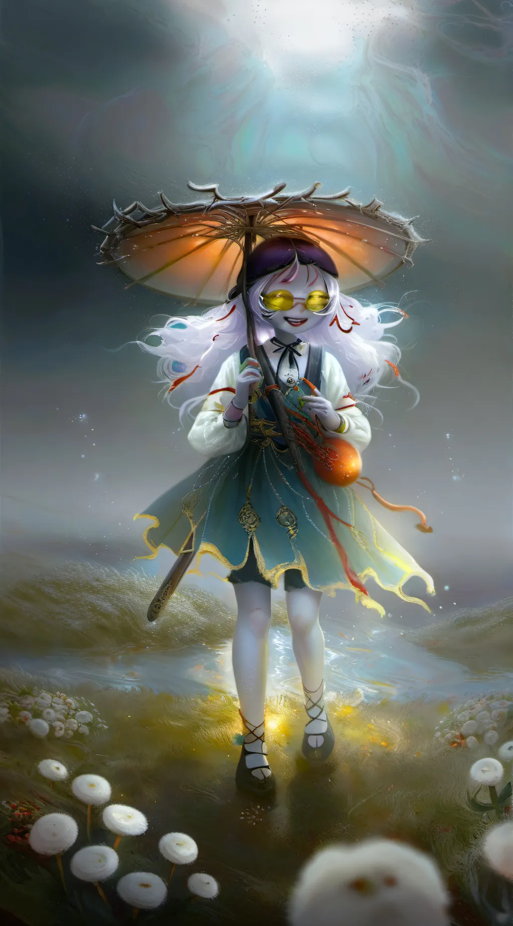 ai character: MD x the mokeyshow background
