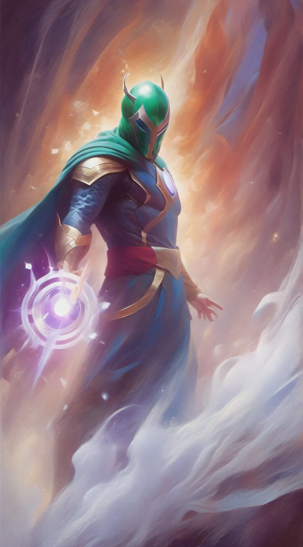 ai character: Mysterio background