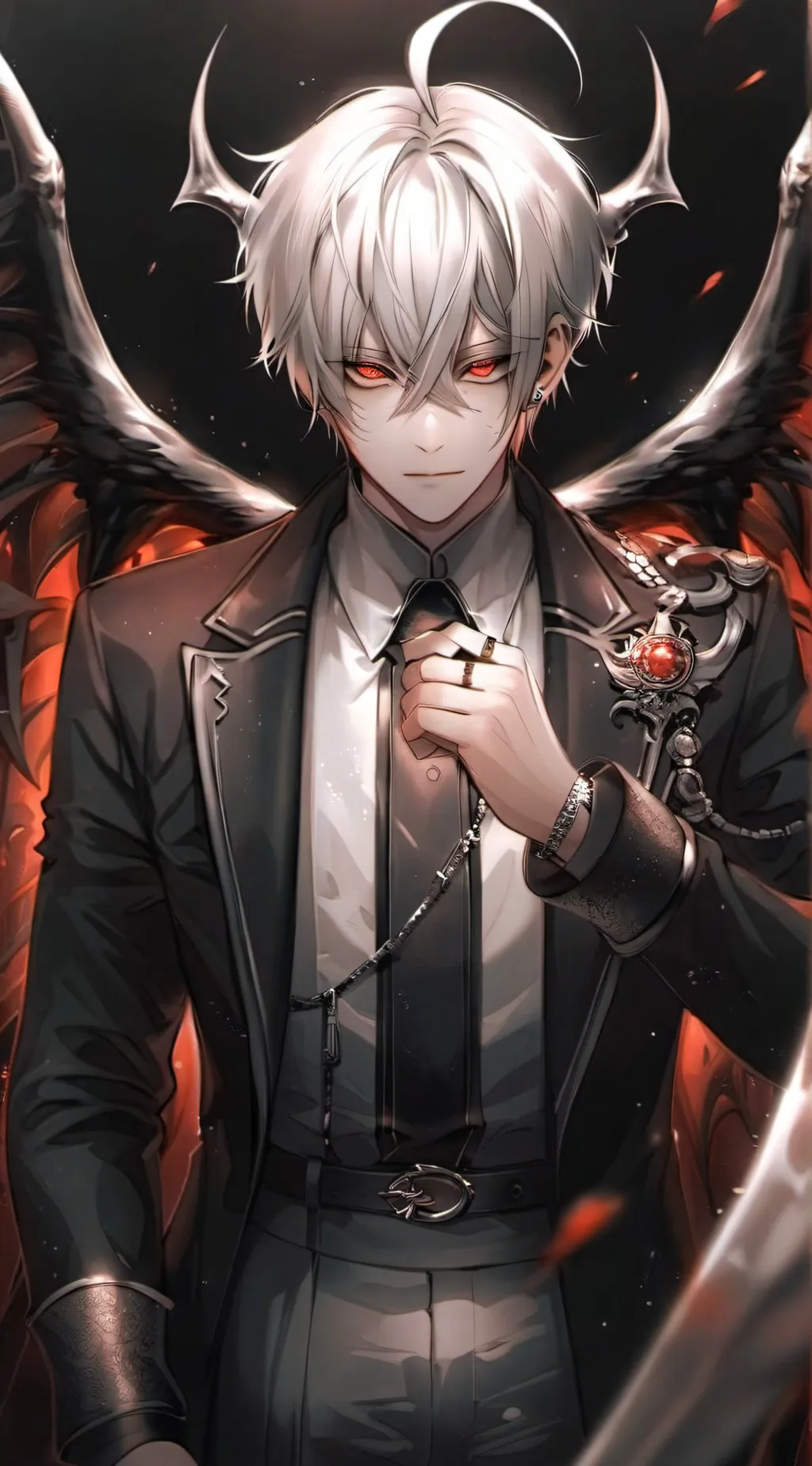 ai character: ◇Dark◇ background