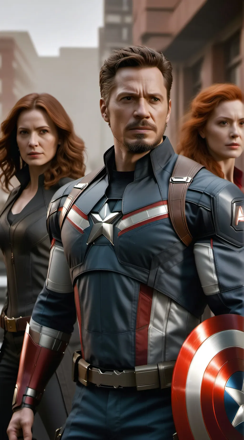 ai character: Avengers -260 background