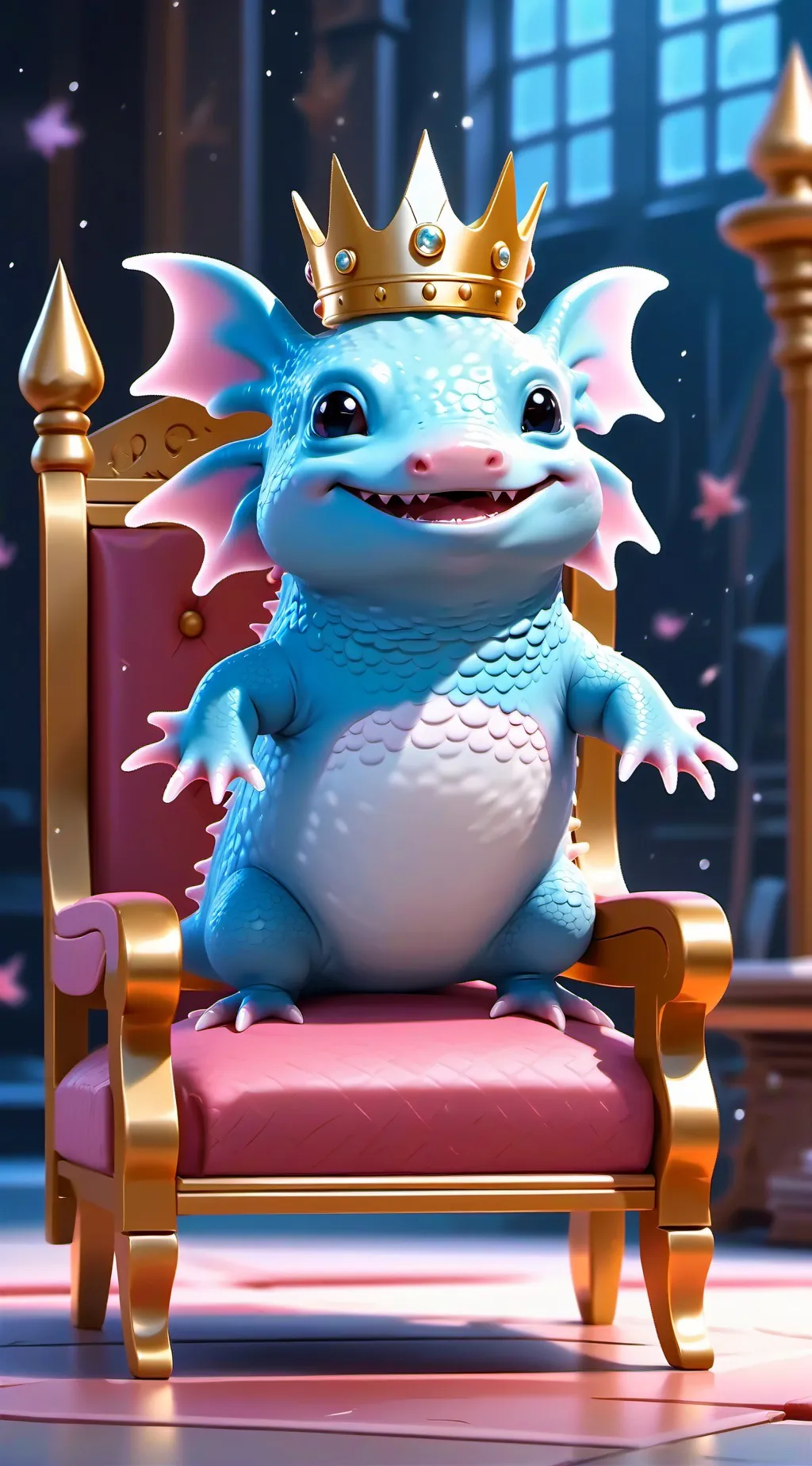ai character: wooper king background