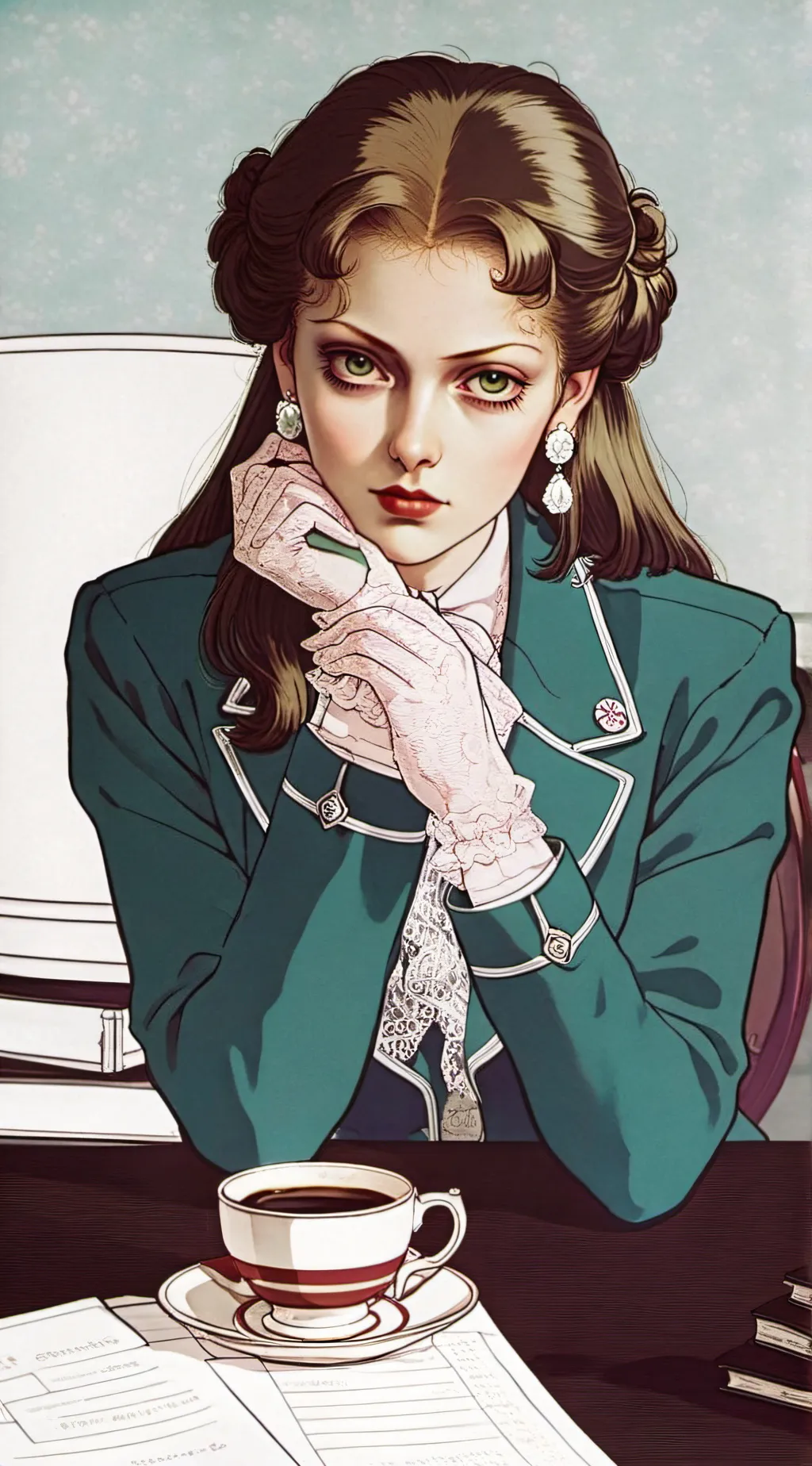 ai character: Fletcher  background